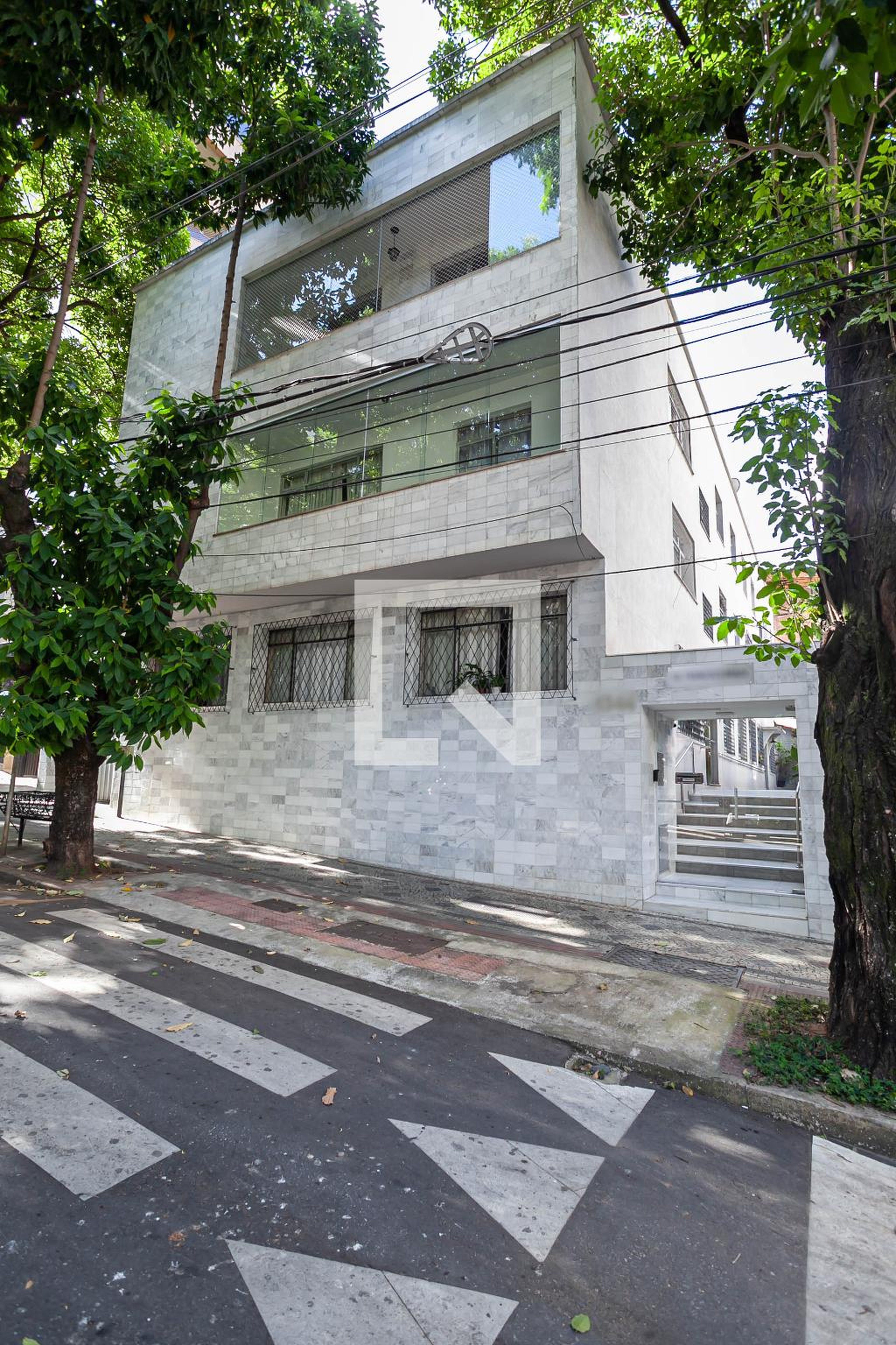 Fachada do prédio Edifício Francisco Braga