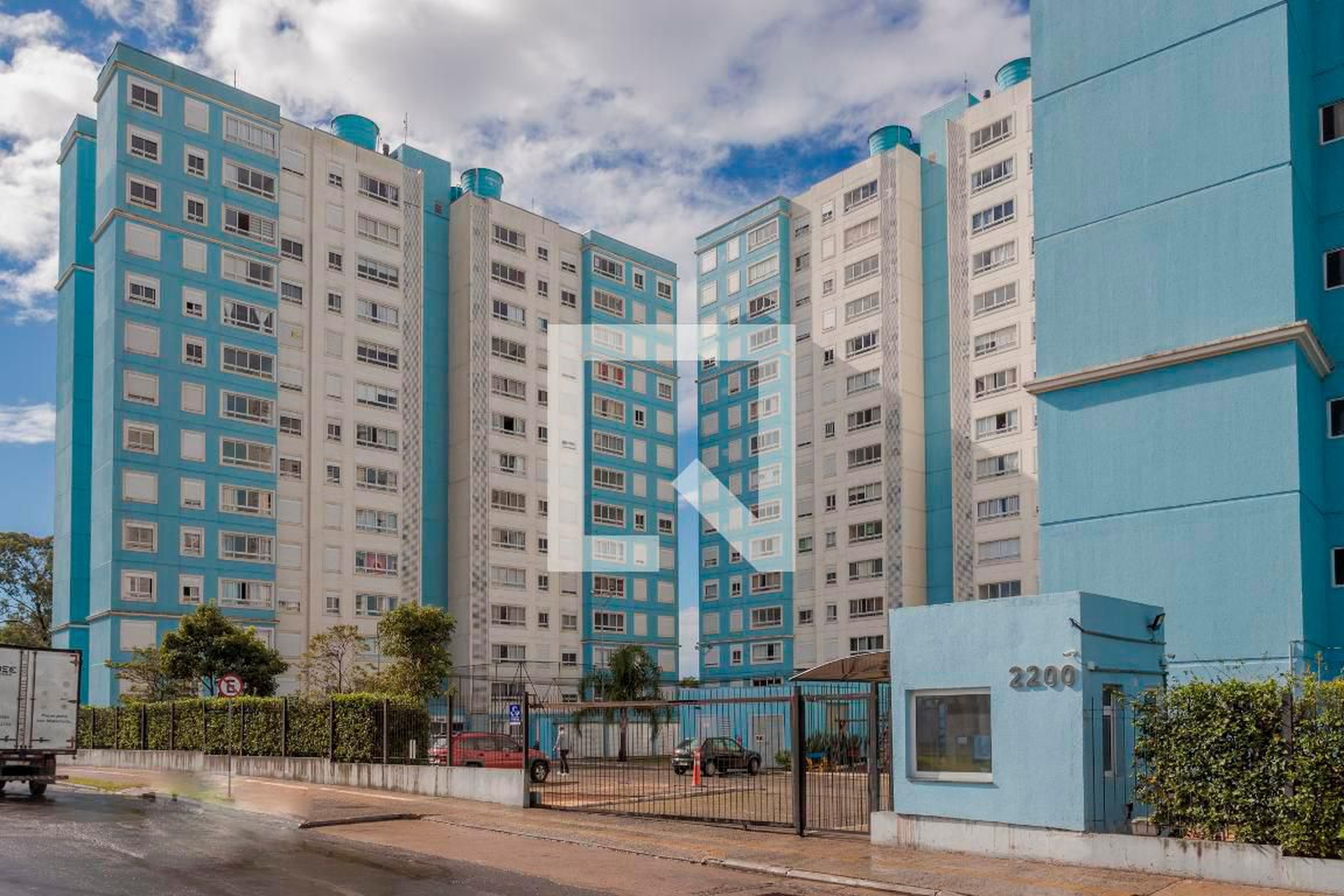 Fachada do Condomínio Residencial Dom Manoel