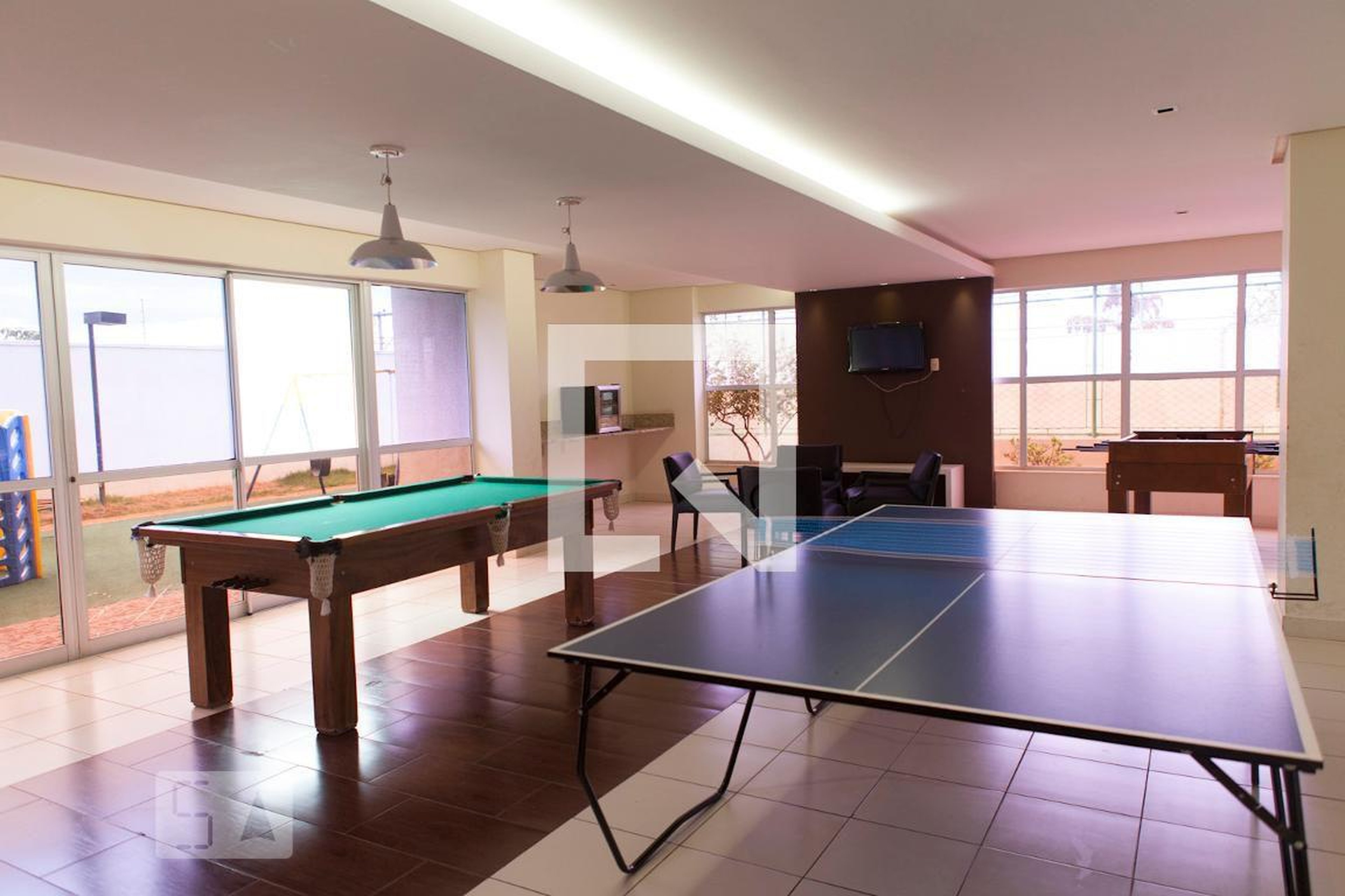 Salão de jogos - Aquarela Parque Residencial