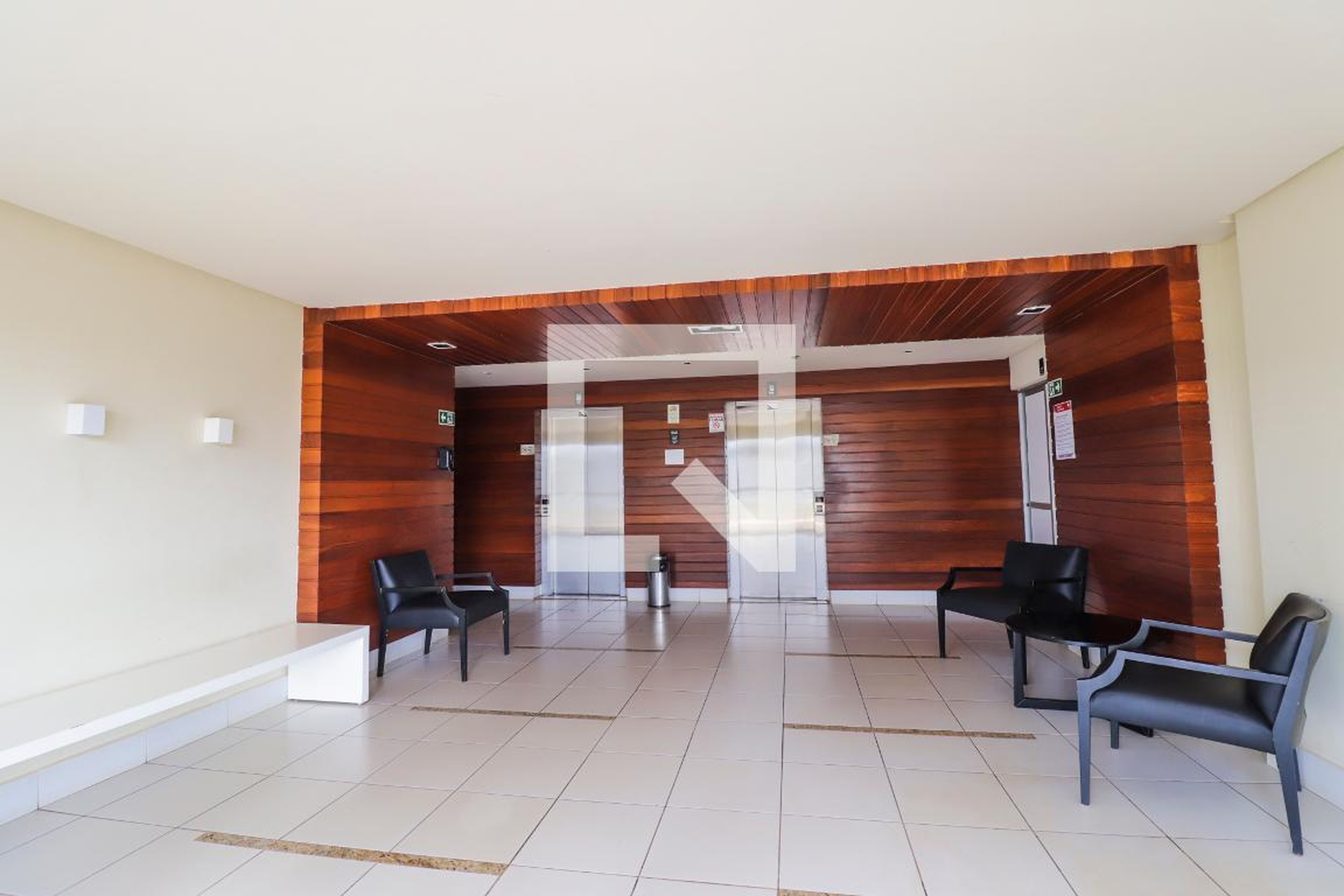 Hall de entrada - Aquarela Parque Residencial