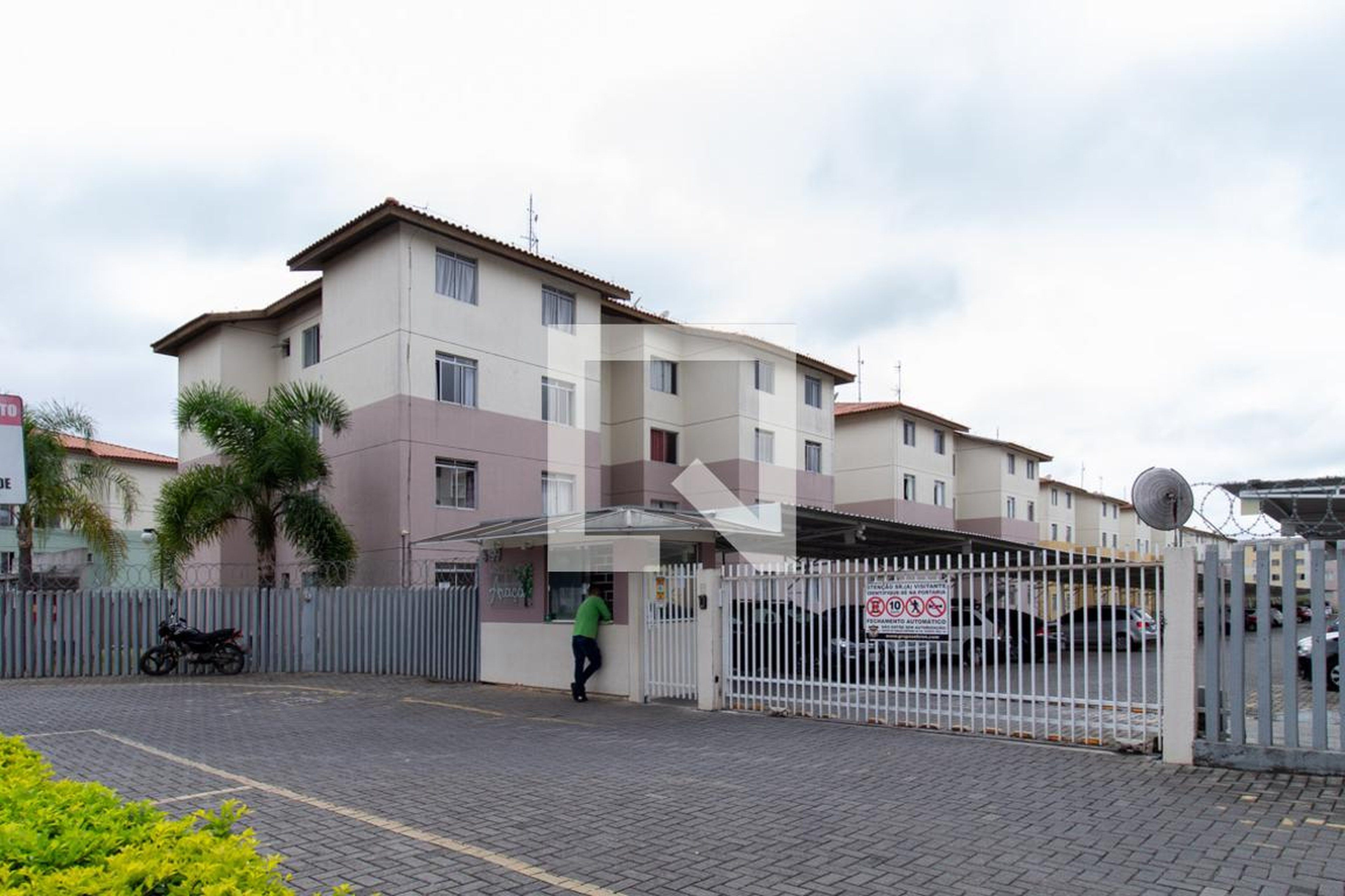 Fachada do Condomínio Residencial Araça