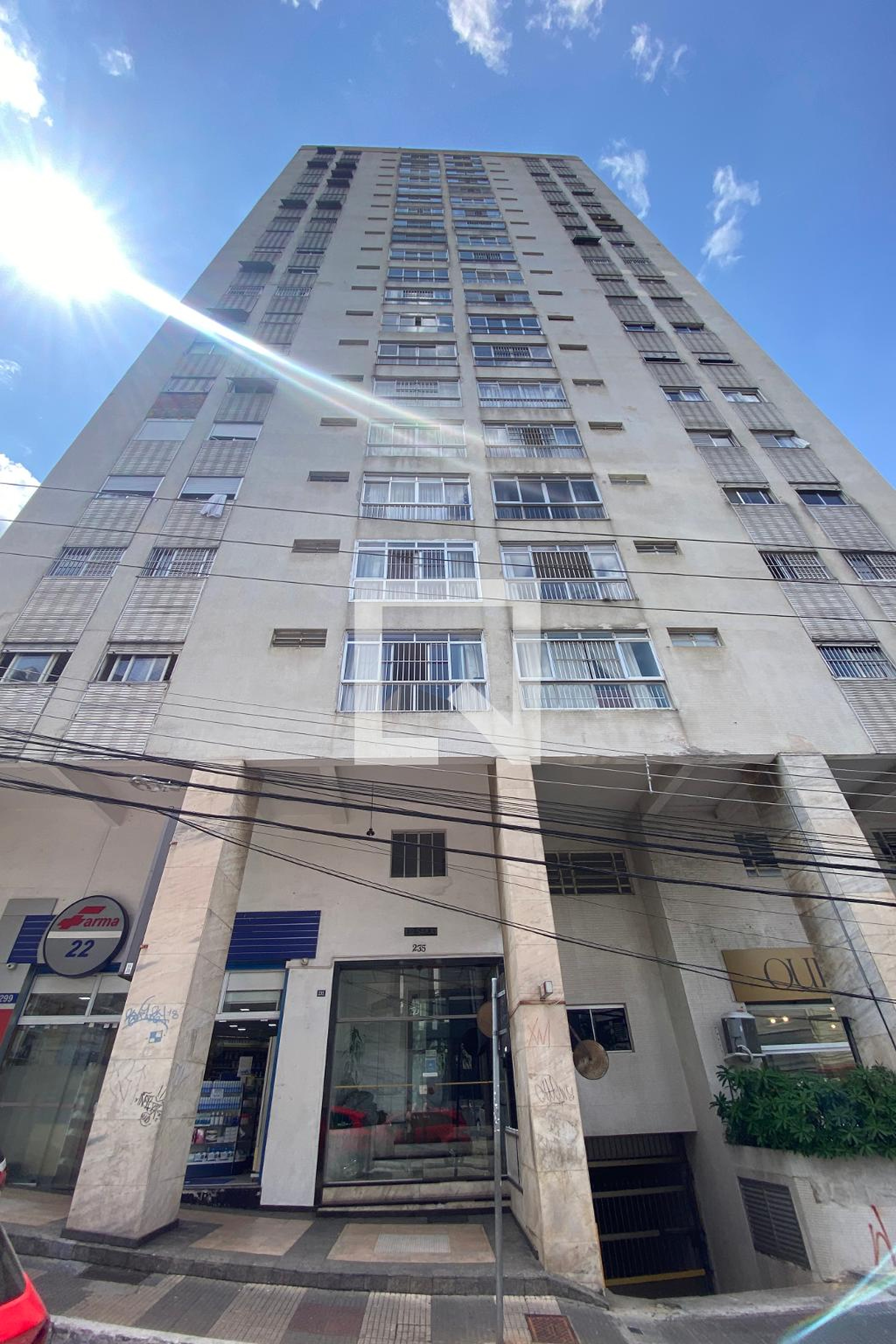 Fachada Condomínio em Rua São Vicente de Paula, 232