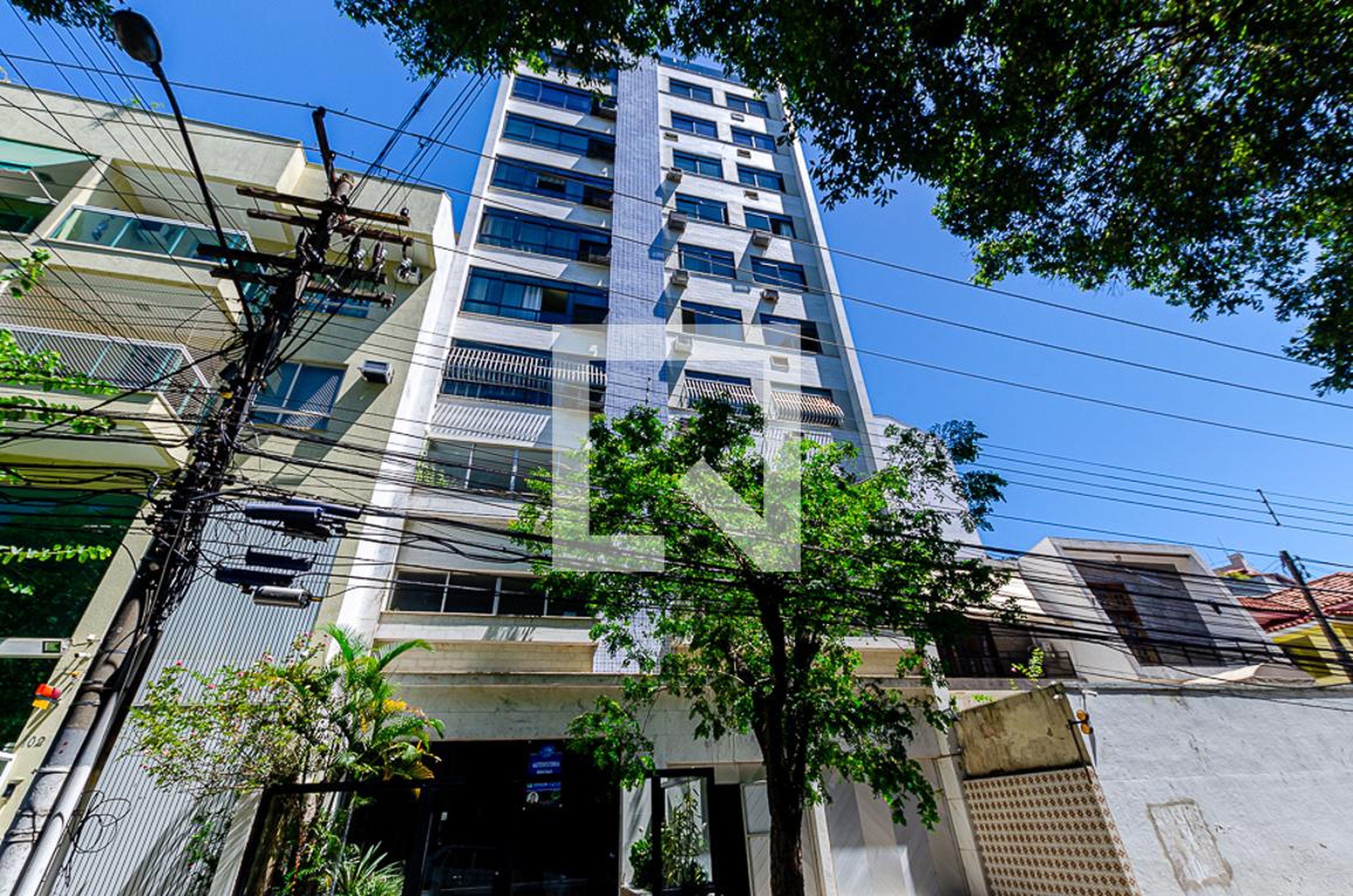 Fachada Condomínio em Rua Antônio Parreiras, 98