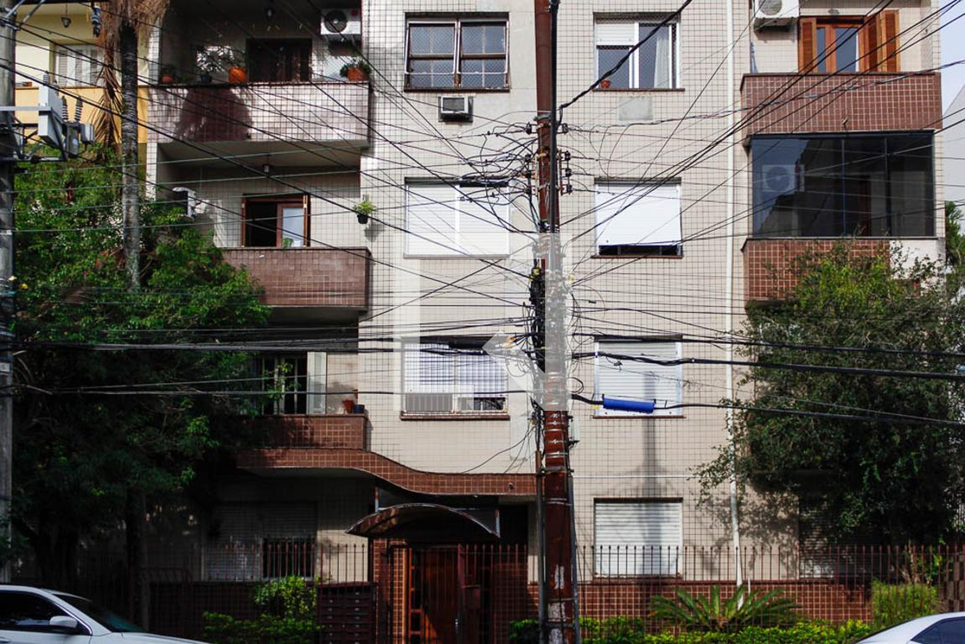 Fachada Condomínio em Rua Santo Antônio, 888