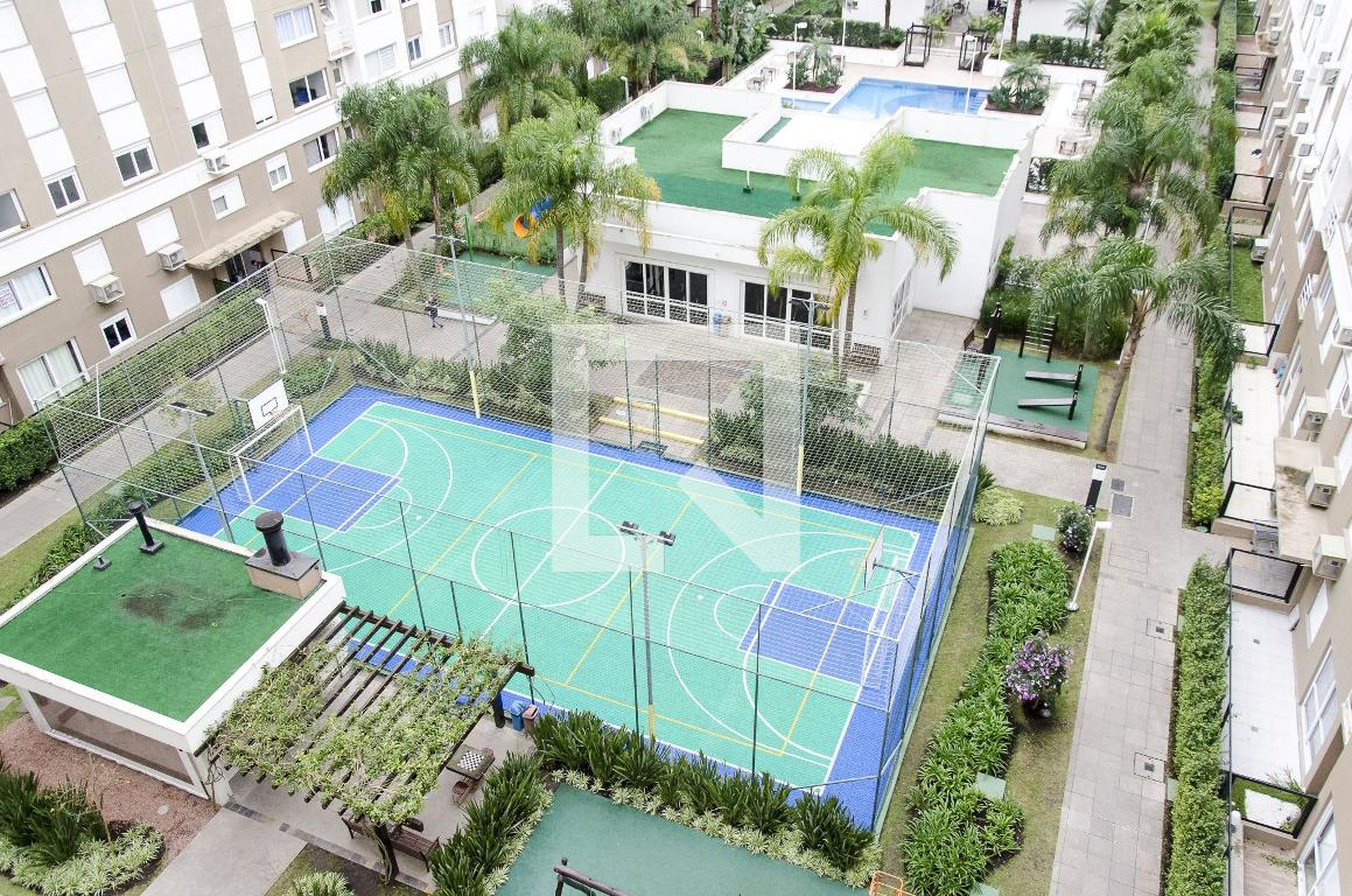 Quadra esportiva - 