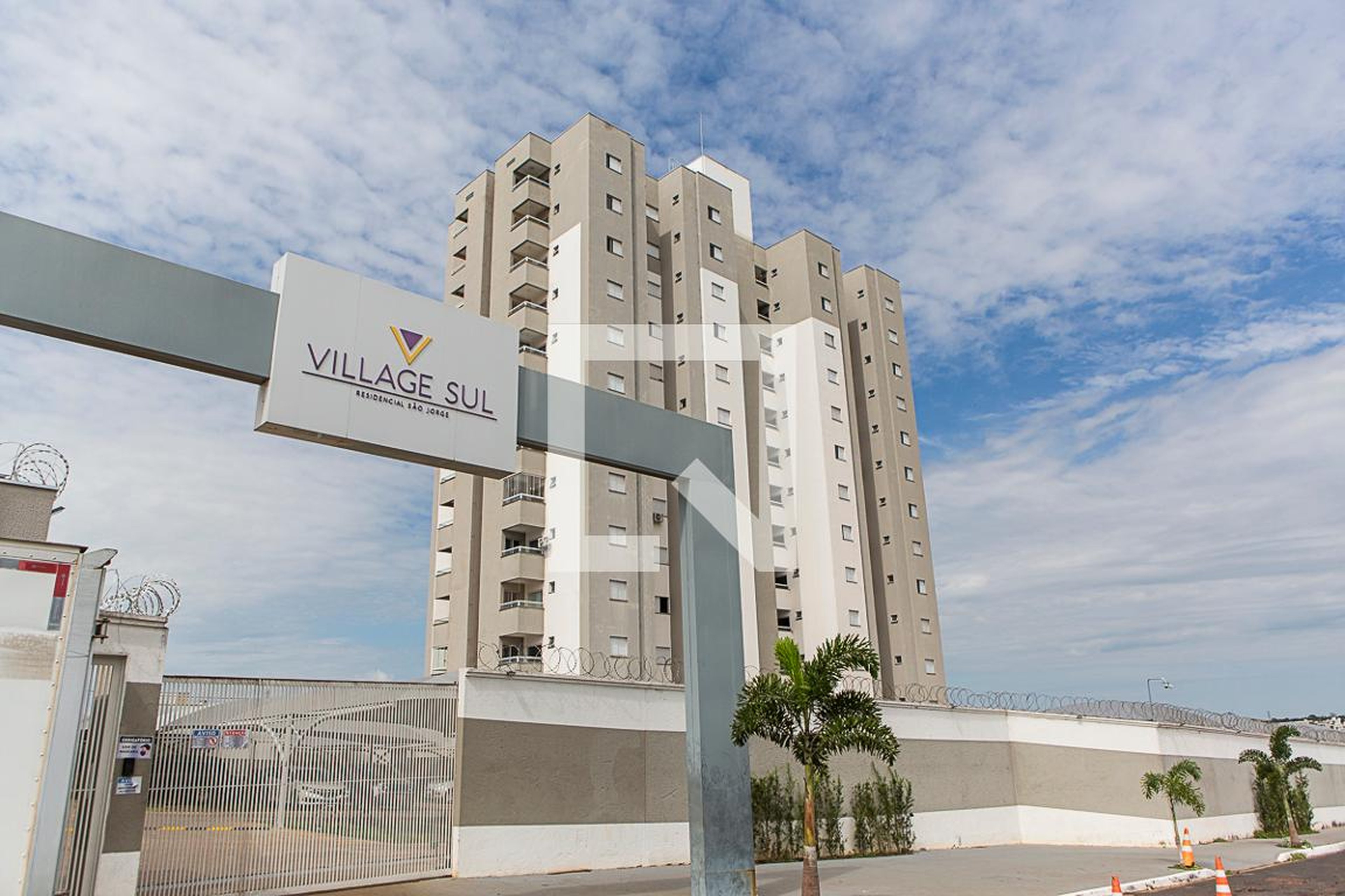Fachada do Condominio Residencial Village Sul