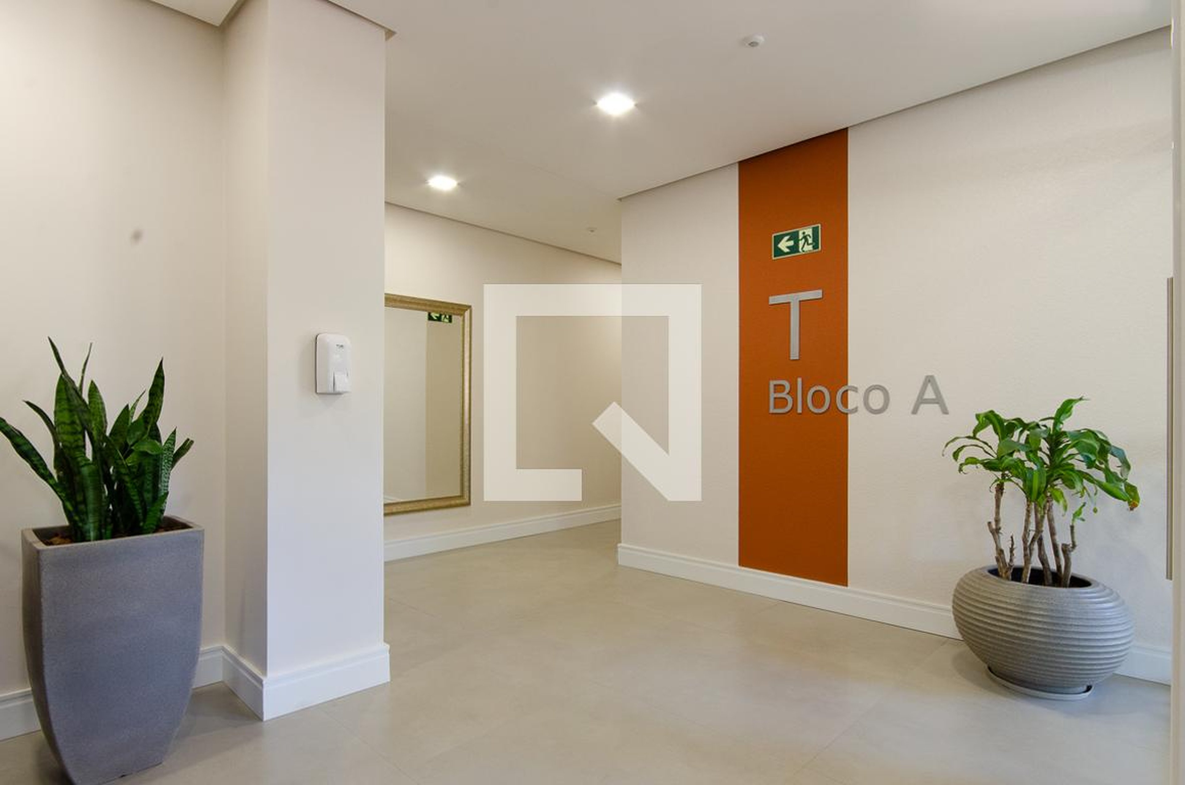 Hall social - Edifício Reserva do Bosque