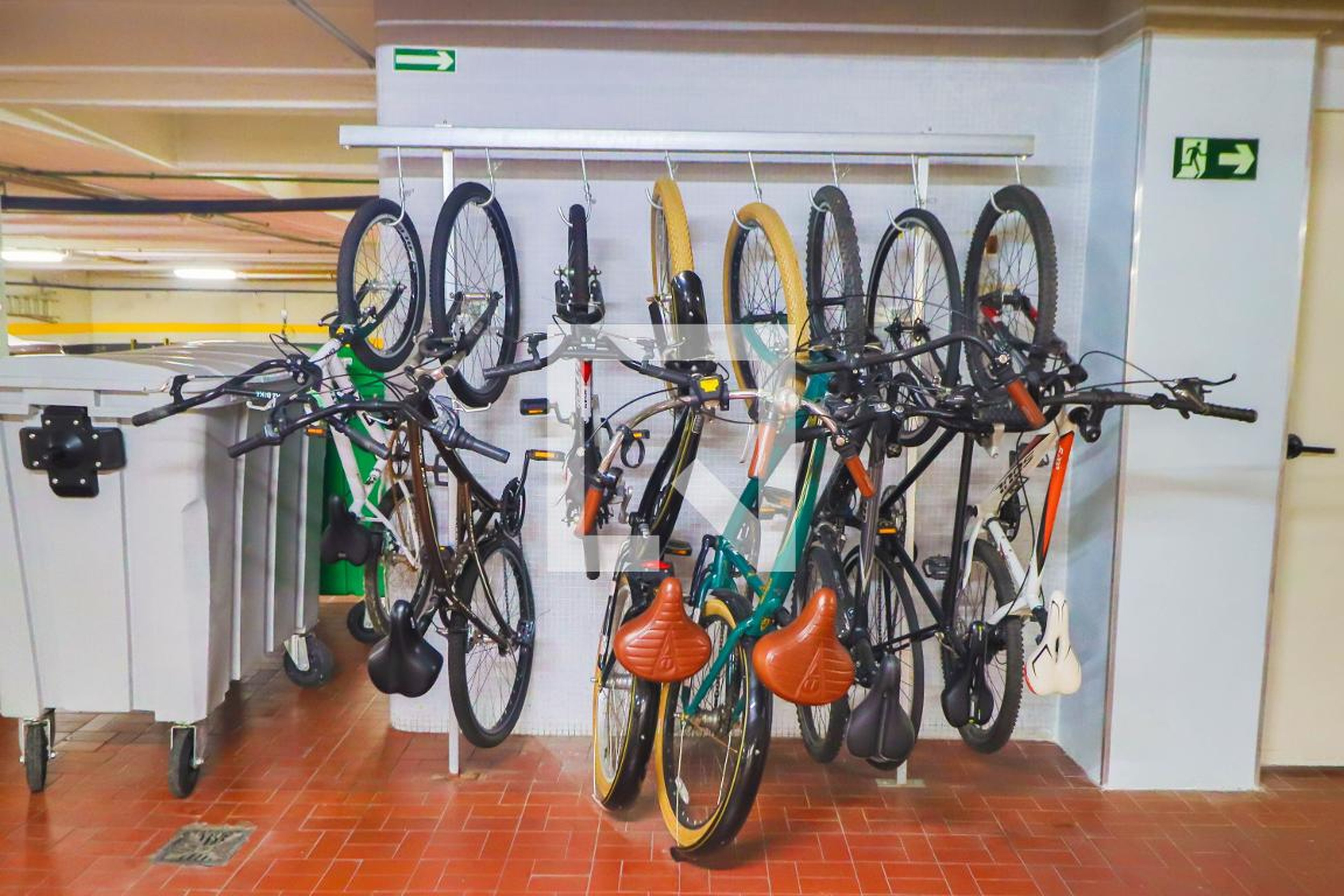 bicicletario - Edifício Porto Belo