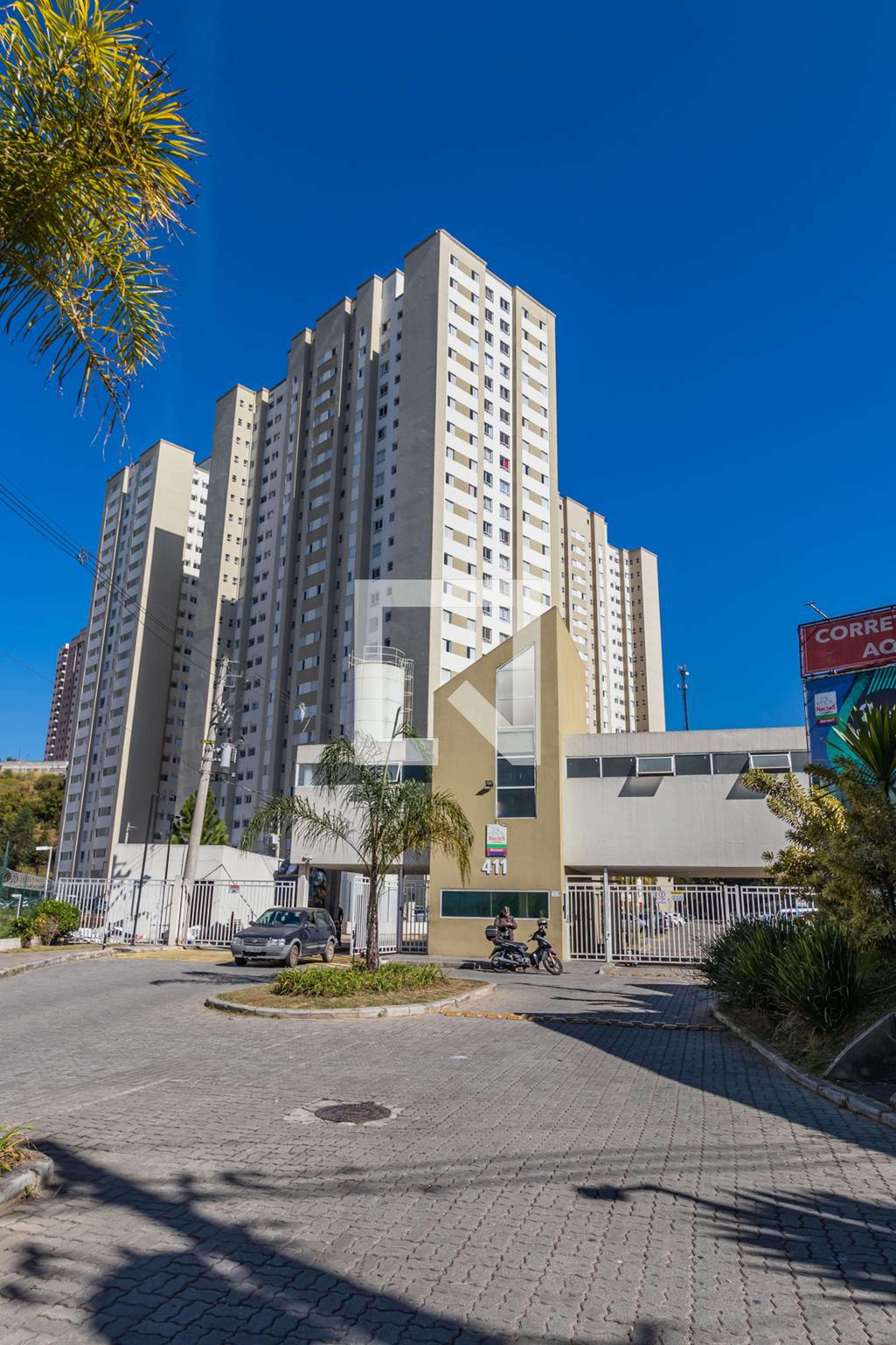 Fachada do condomínio Condomínio Nações Club de Morar