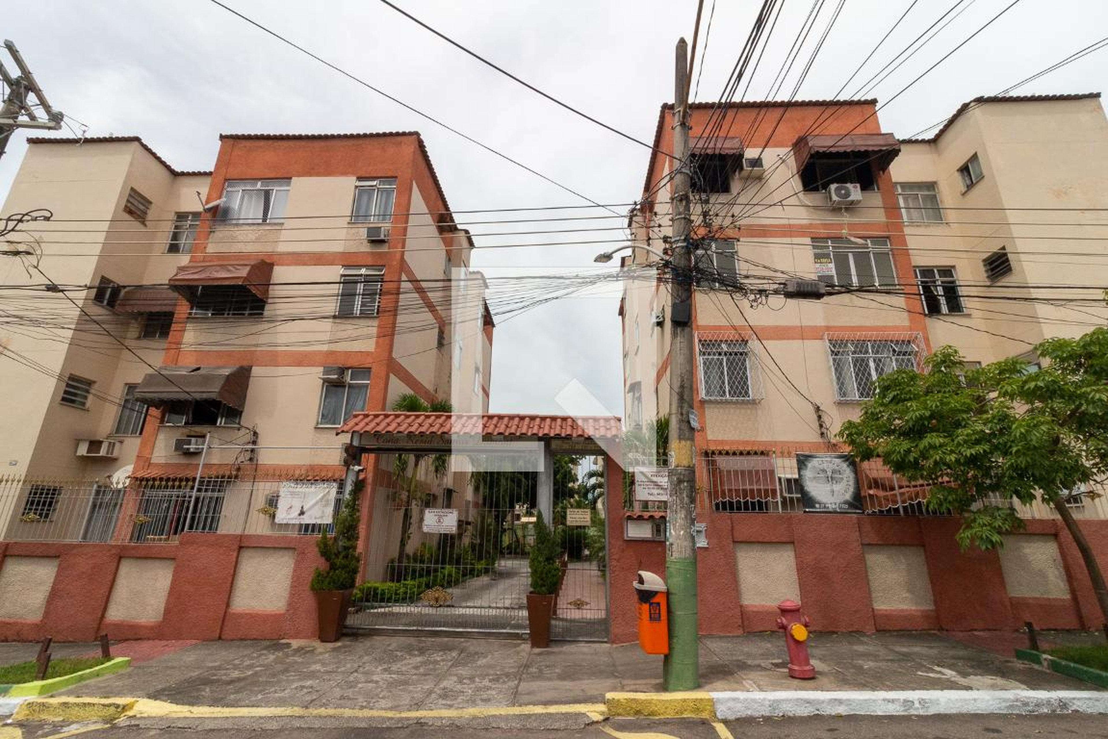 Fachada do Condomínio Residencial Santos Dumont