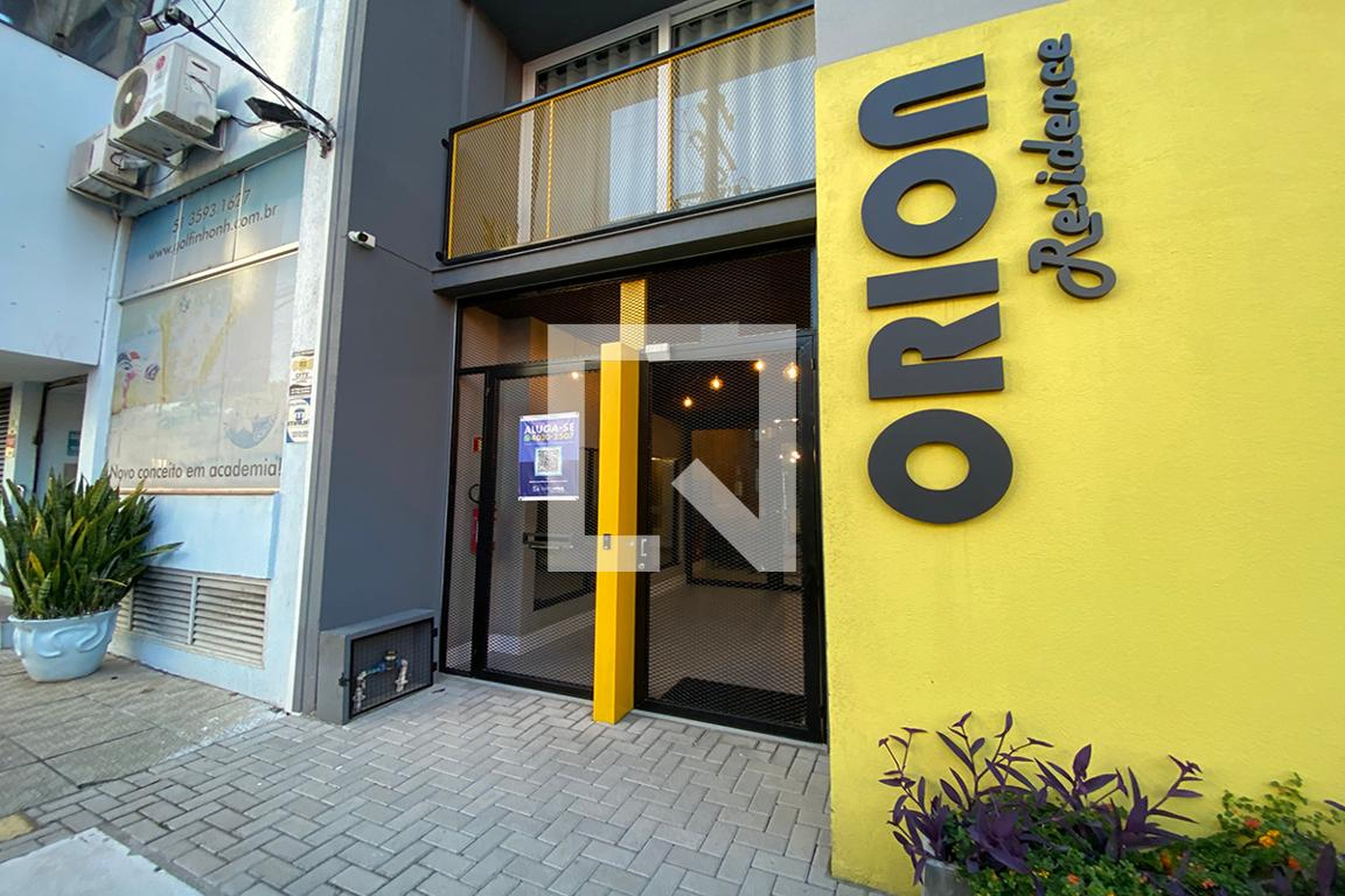 Fachada do Condomínio Condomínio Orion Residence