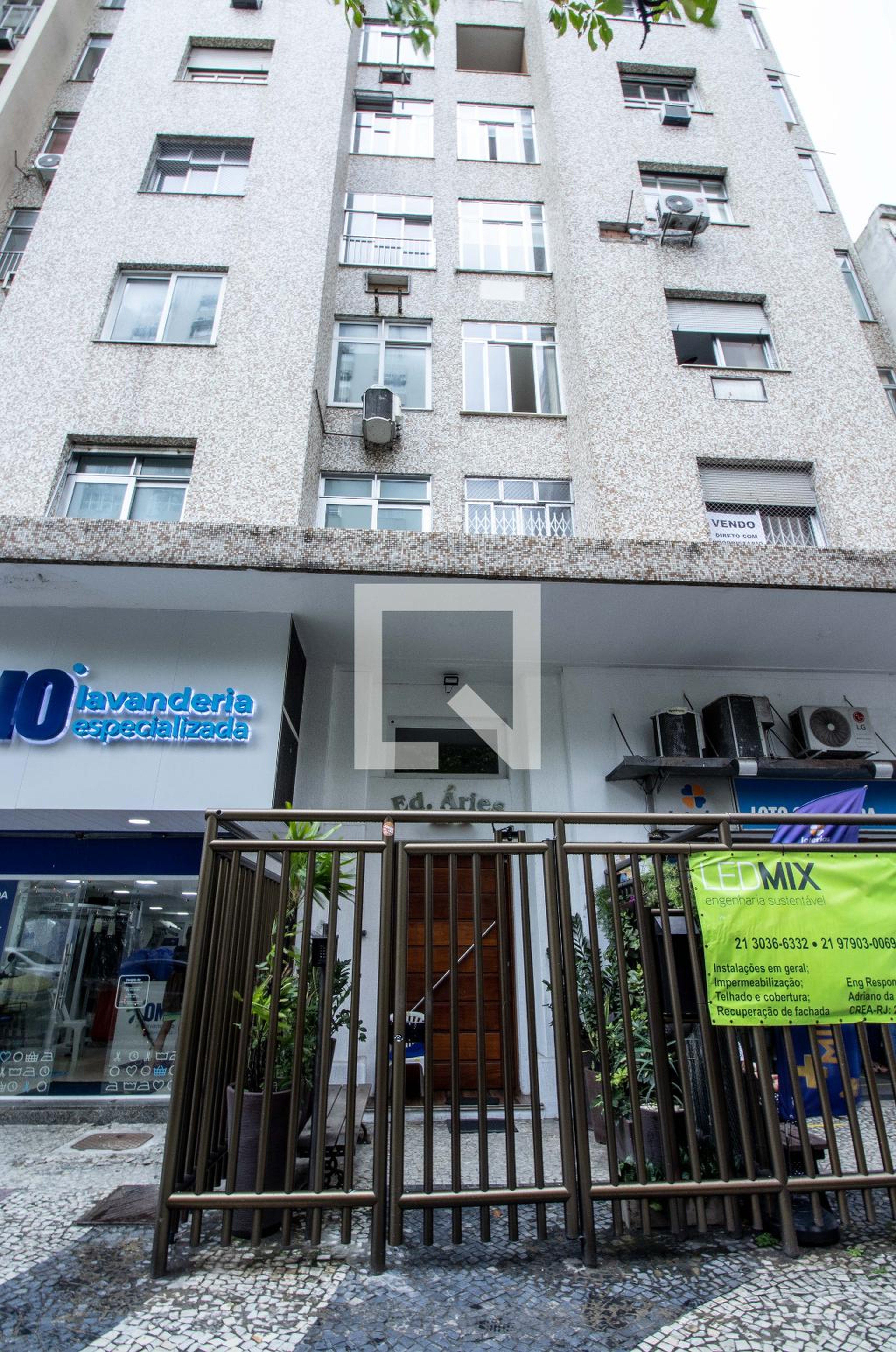 Fachada do Prédio Edificio Aries