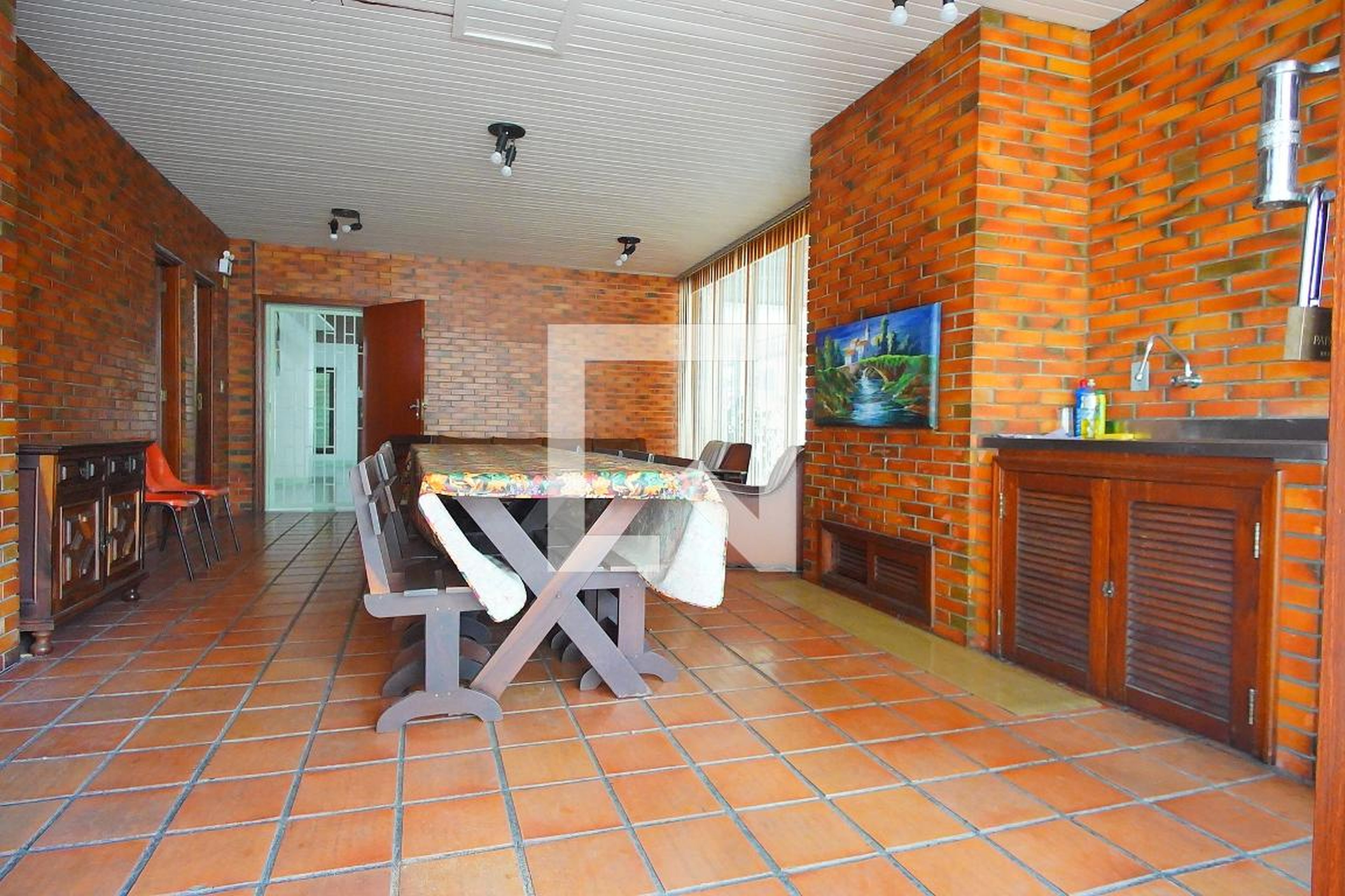 Área comum - Salão de festas - Edifício Alexandre