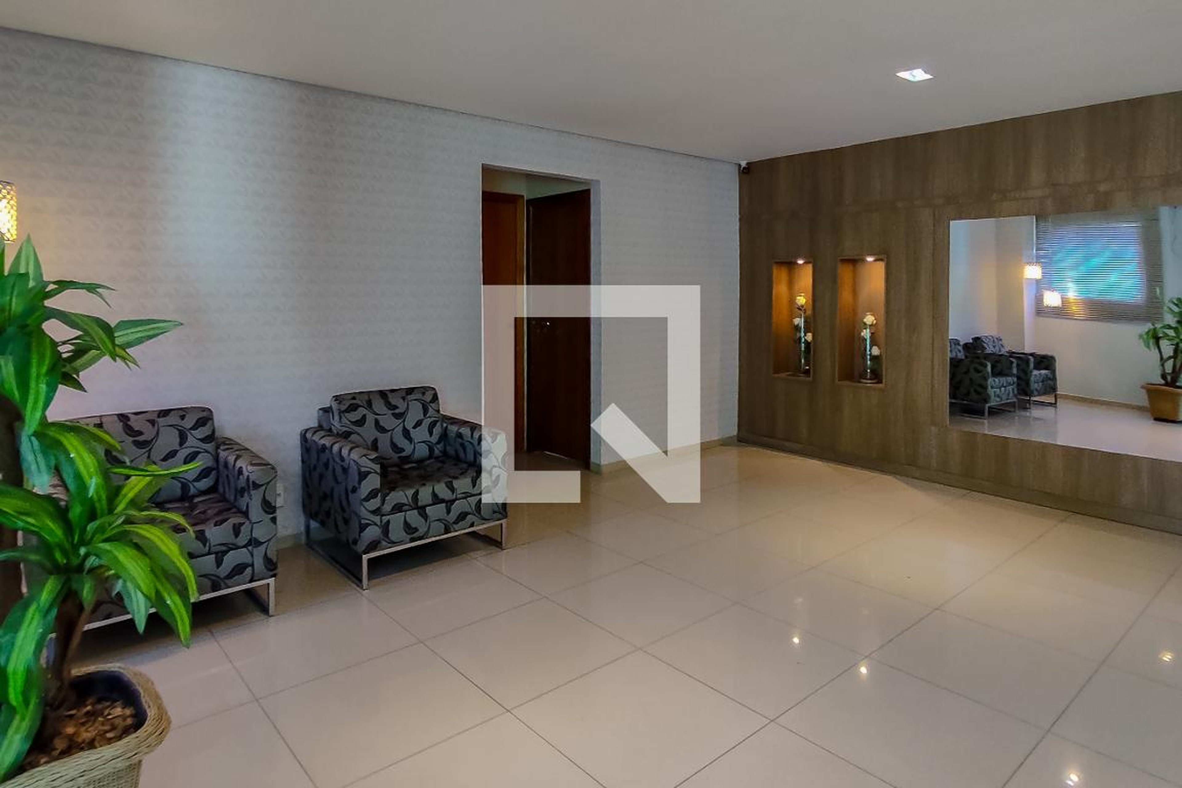 Hall de Entrada - Residencial Fortelle e Moura