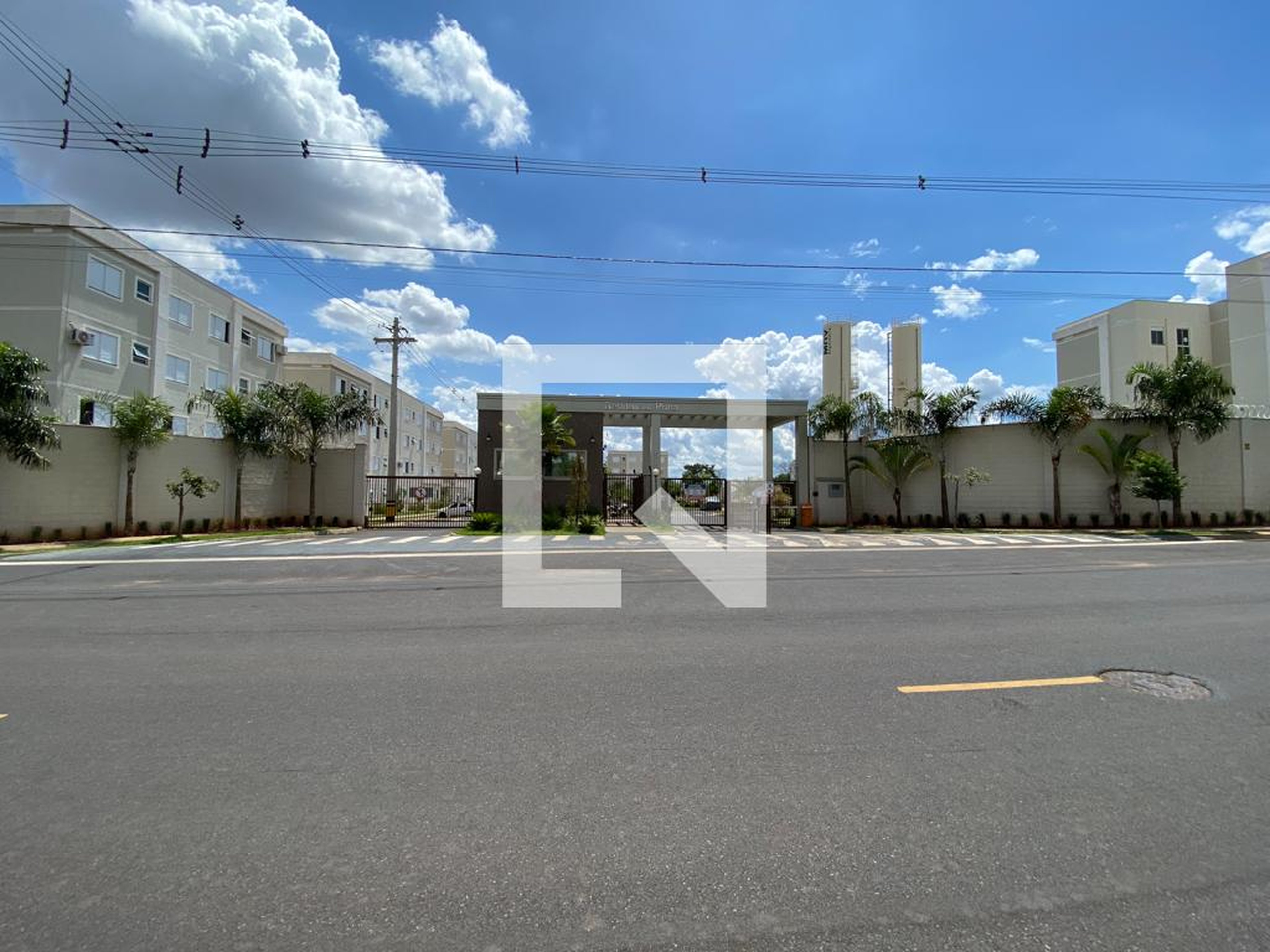 Fachada do Condomínio Residencial Prata