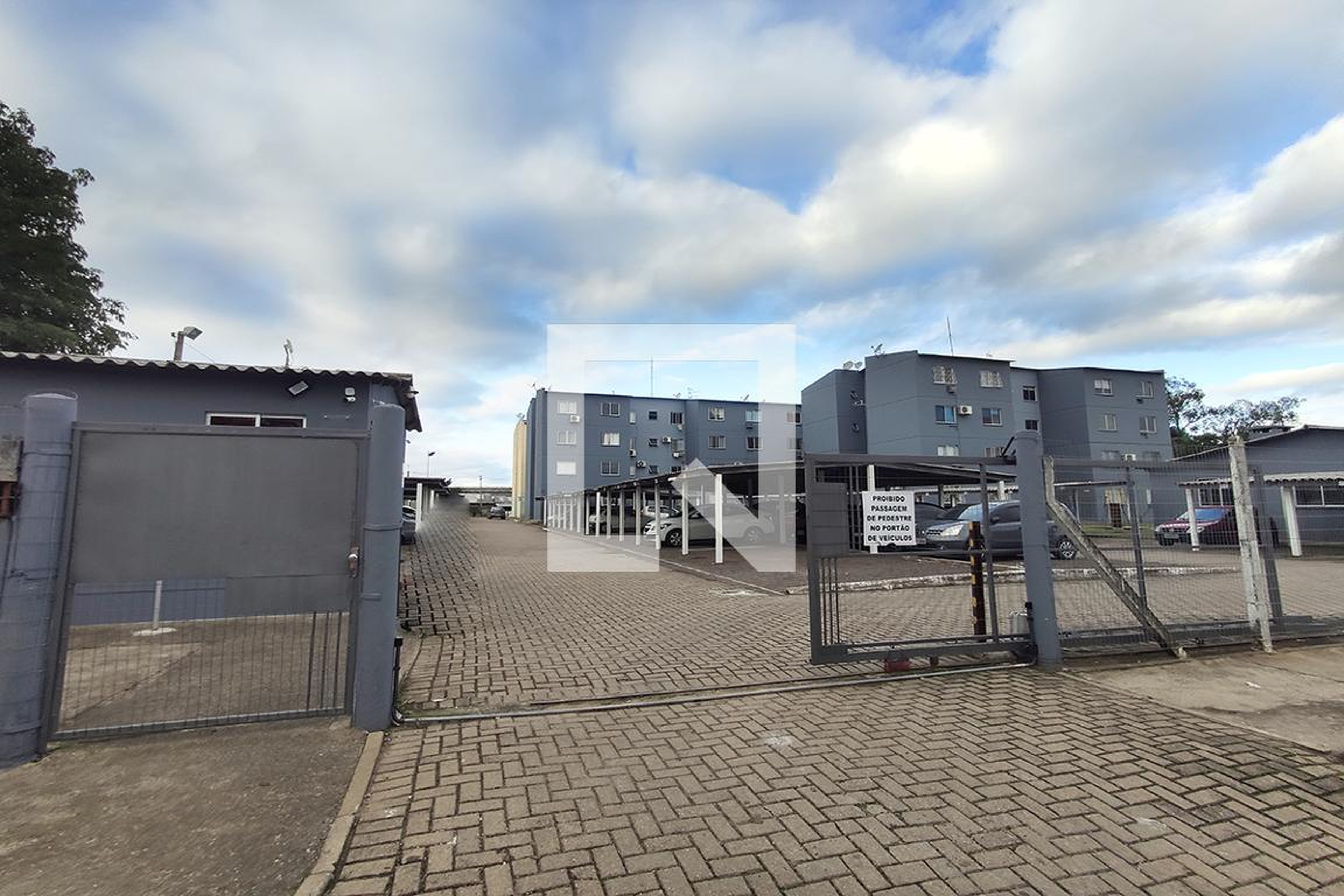 Fachada do Condomínio Residencial Hanncver