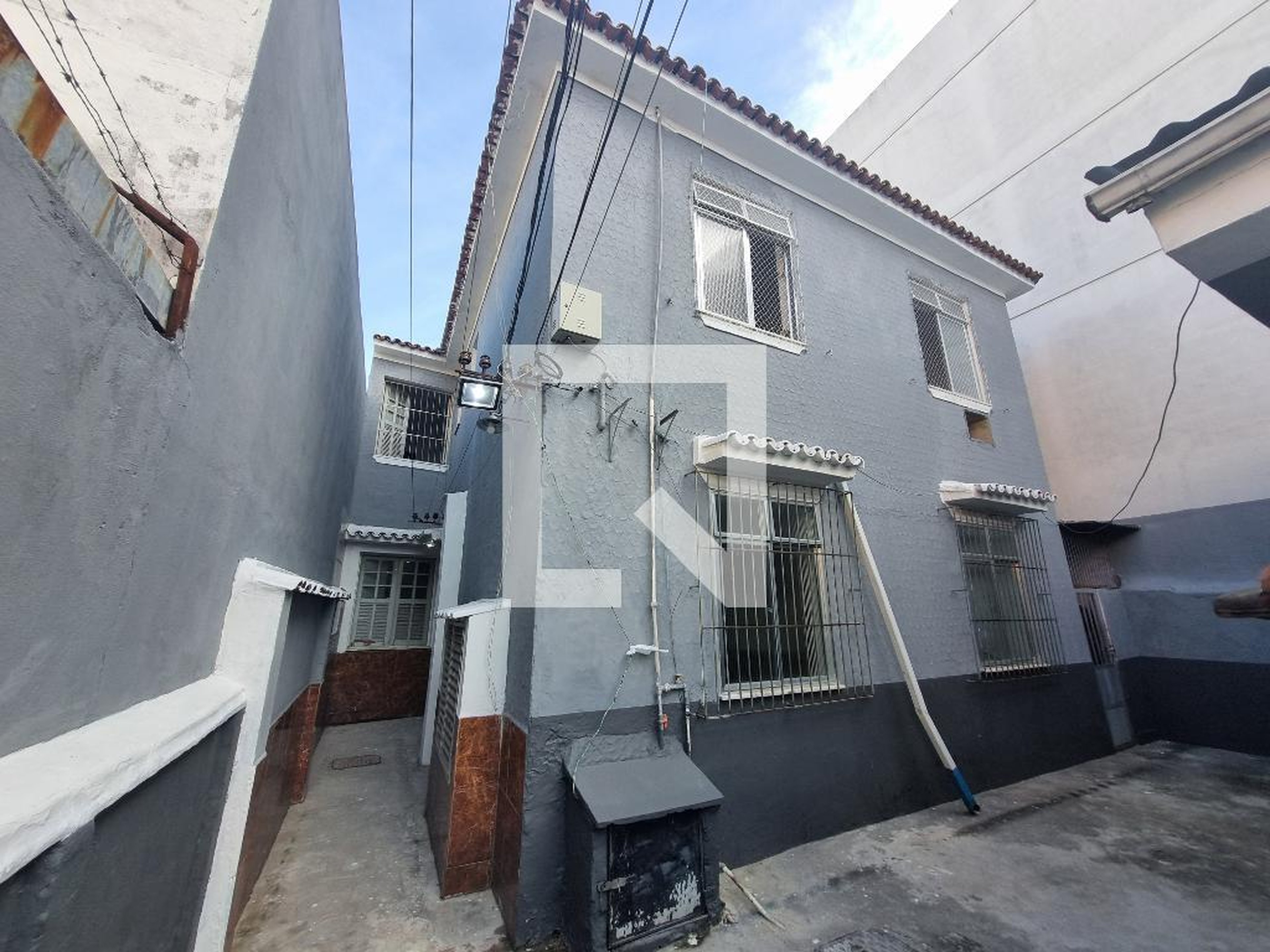 Fachada Condomínio em Rua Américo Brasiliense, 163