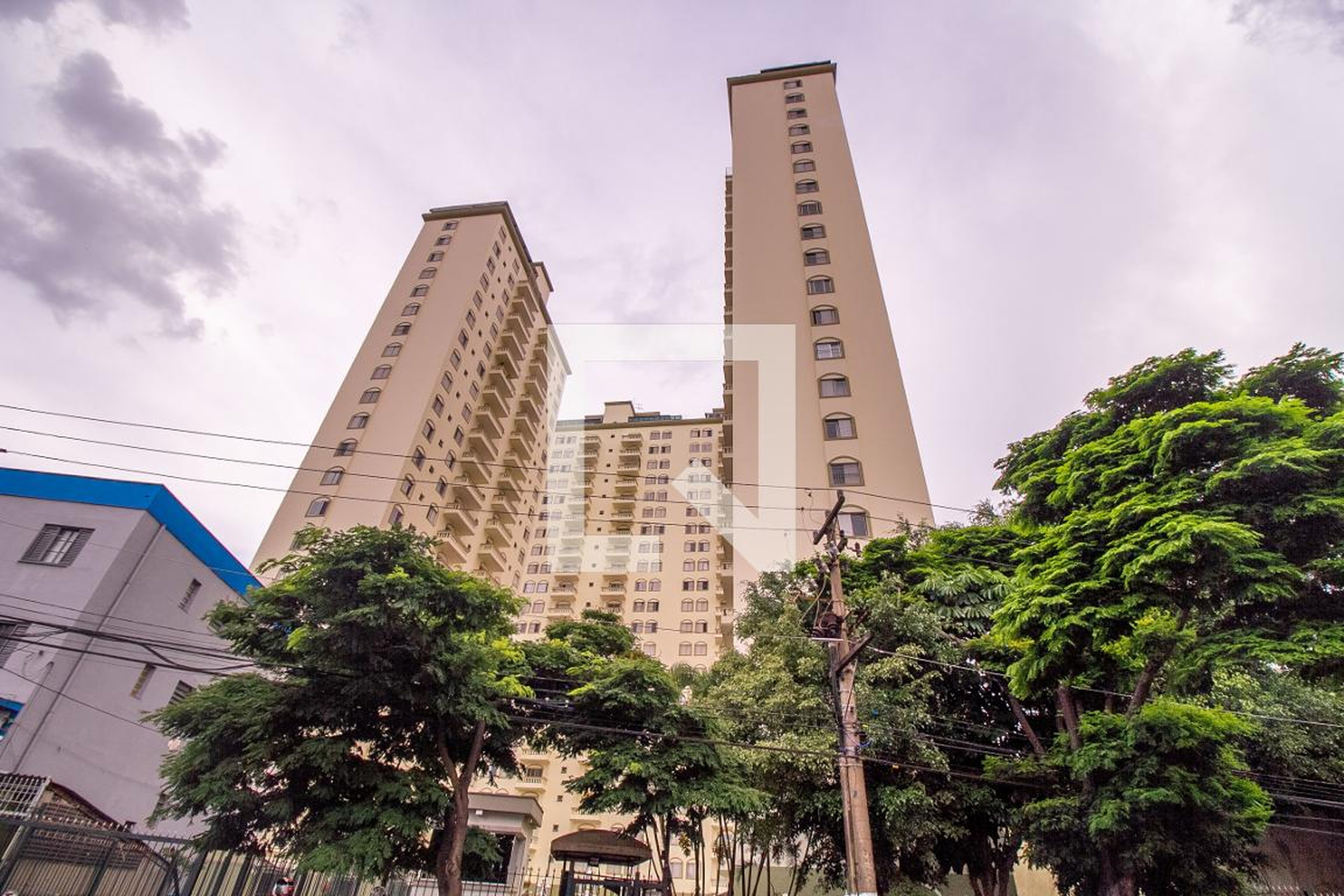 Fachada do Condomínio Condomínio Vale das Palmas