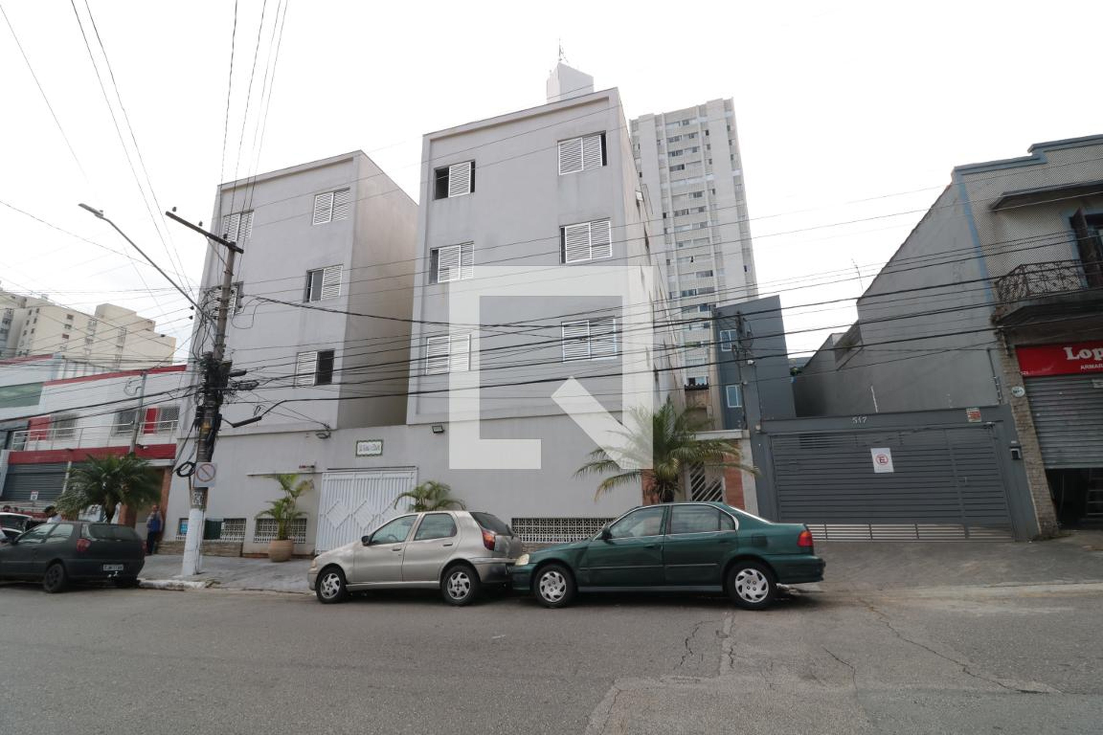 Fachada do Condomínio Edifício Vilma e Elvira