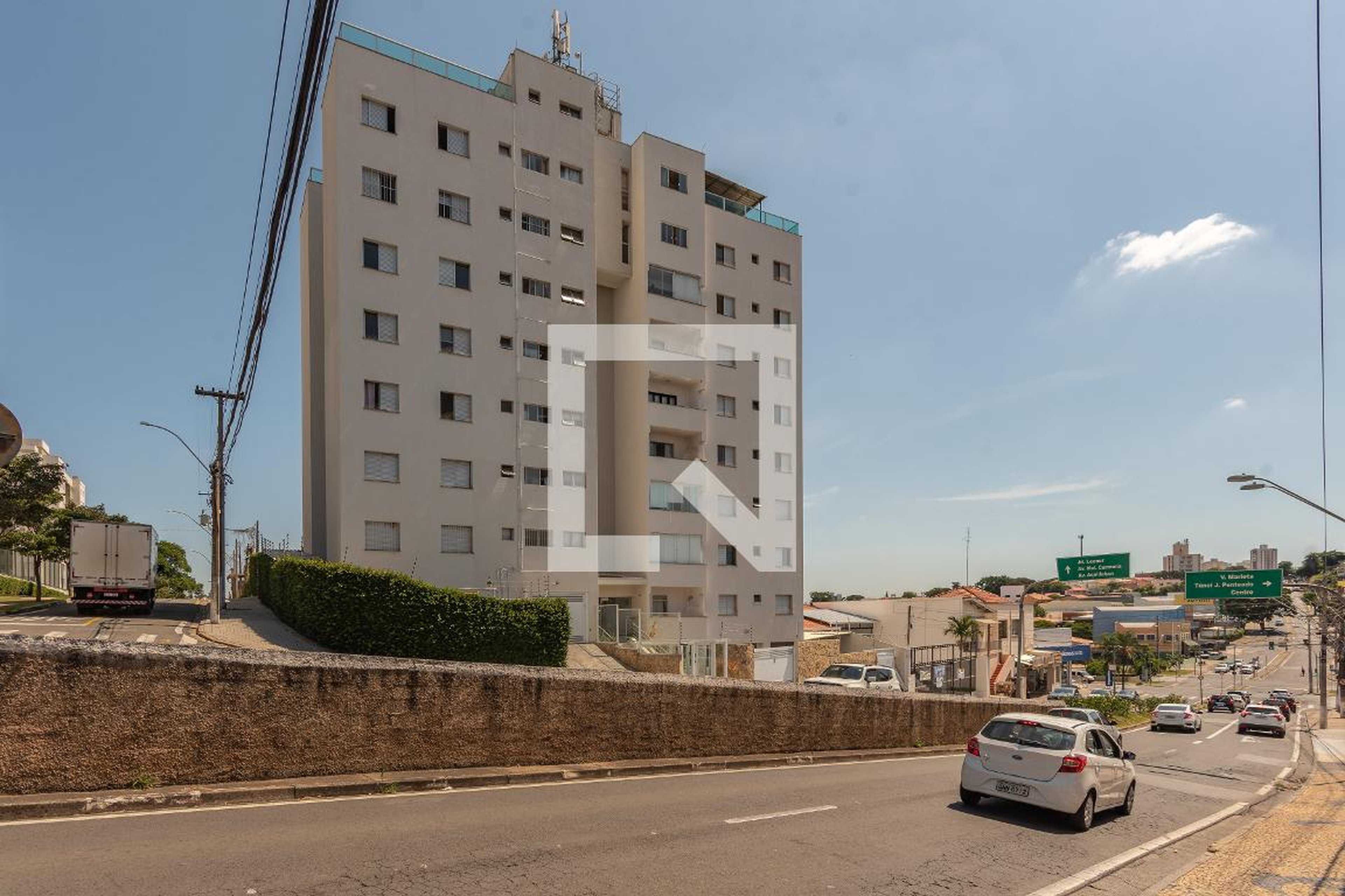 Fachada do Prédio Condomínio em Avenida Washington Luíz, 1540