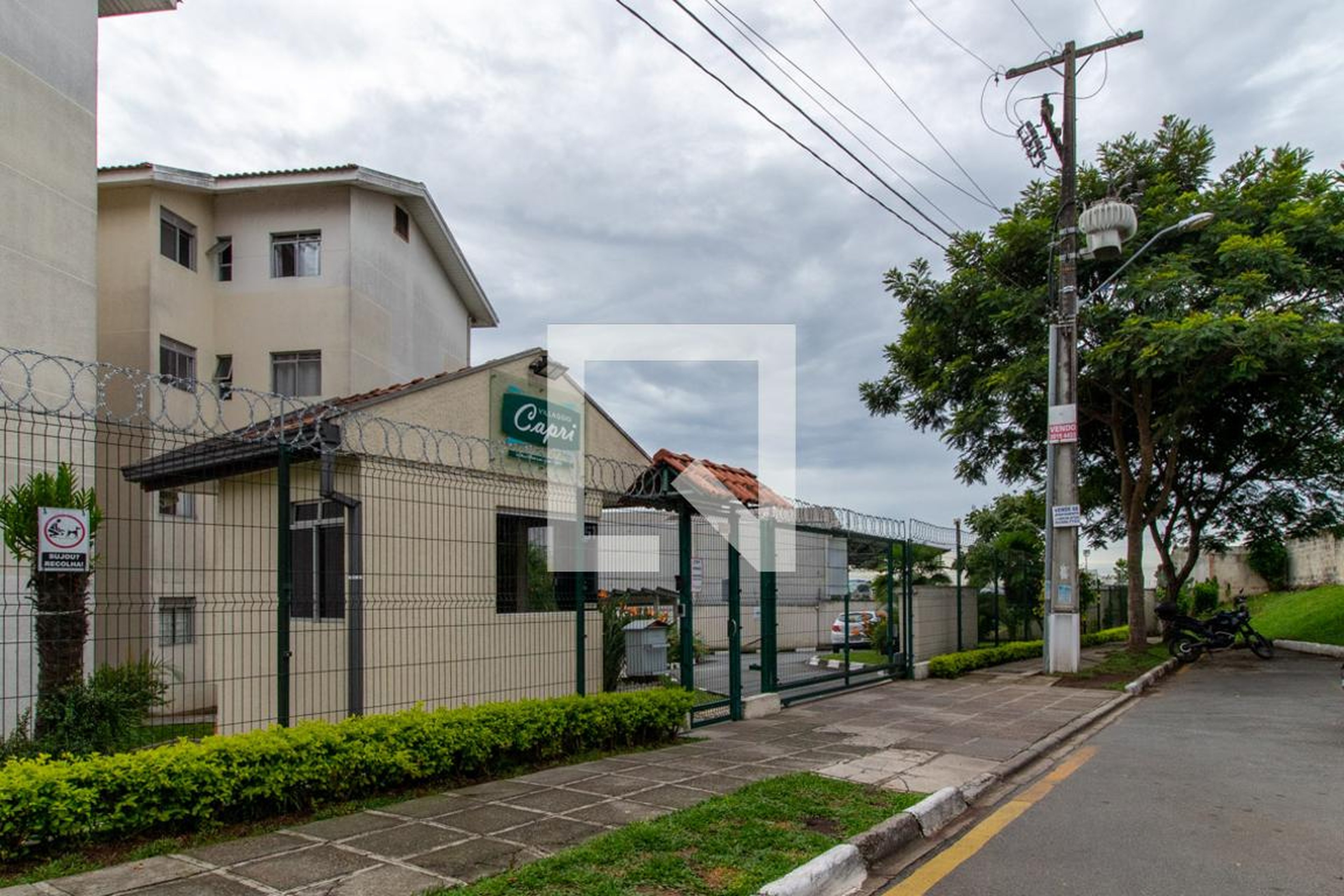 Fachada do Condomínio Condomínio Villagio Capri