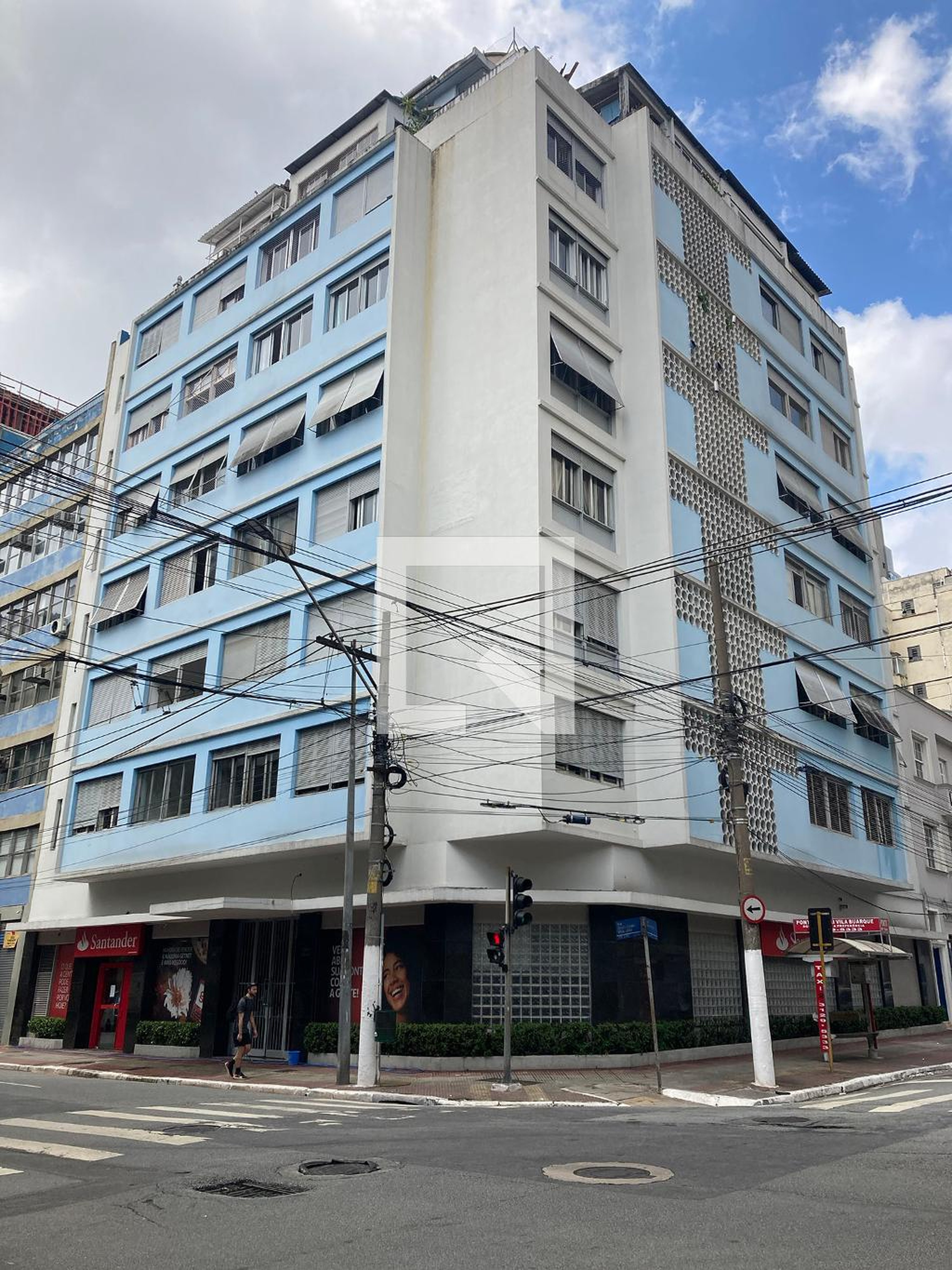 Fachada Condomínio em Rua Major Sertório, 483