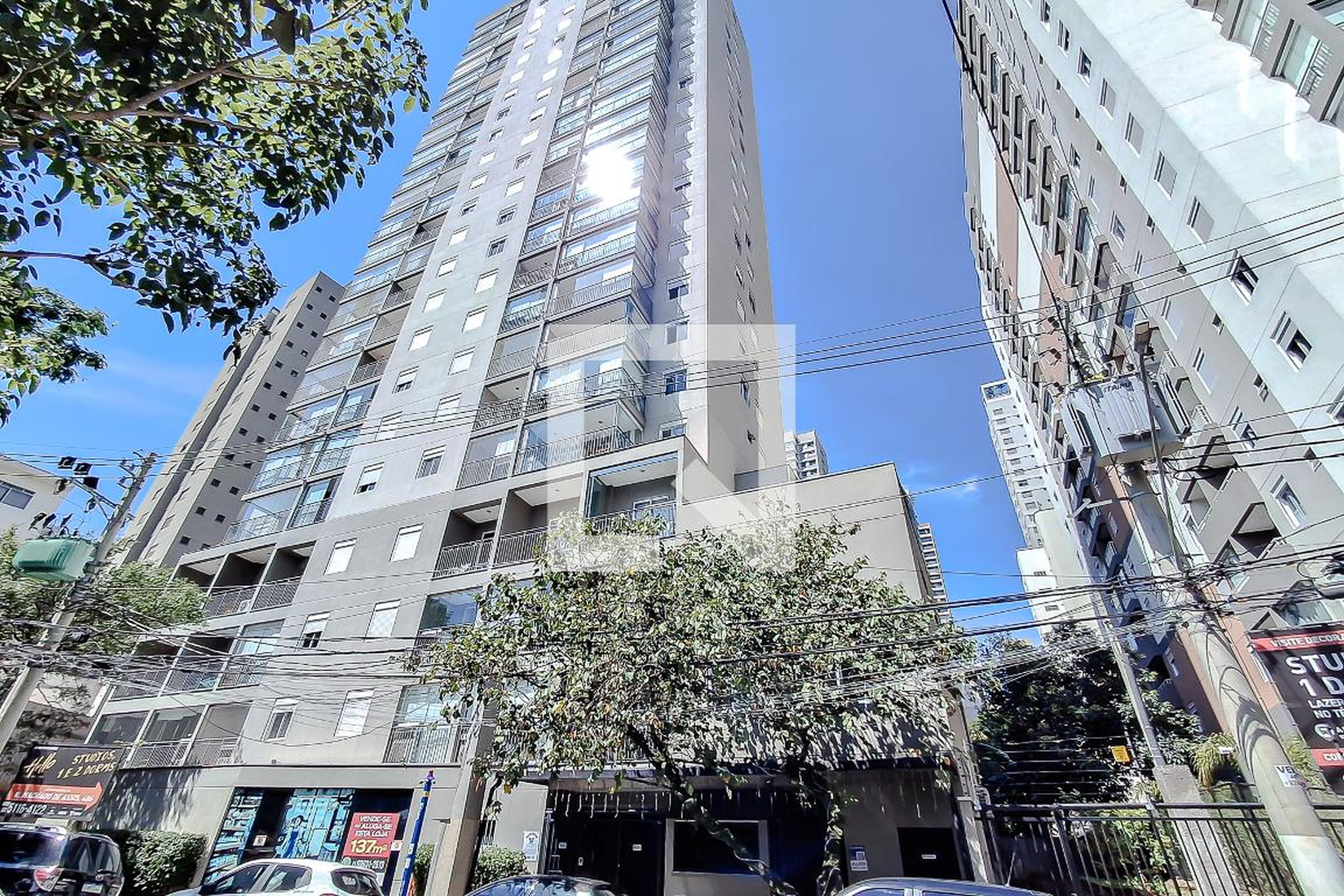 Fachada Condomínio Hello Vila Mariana