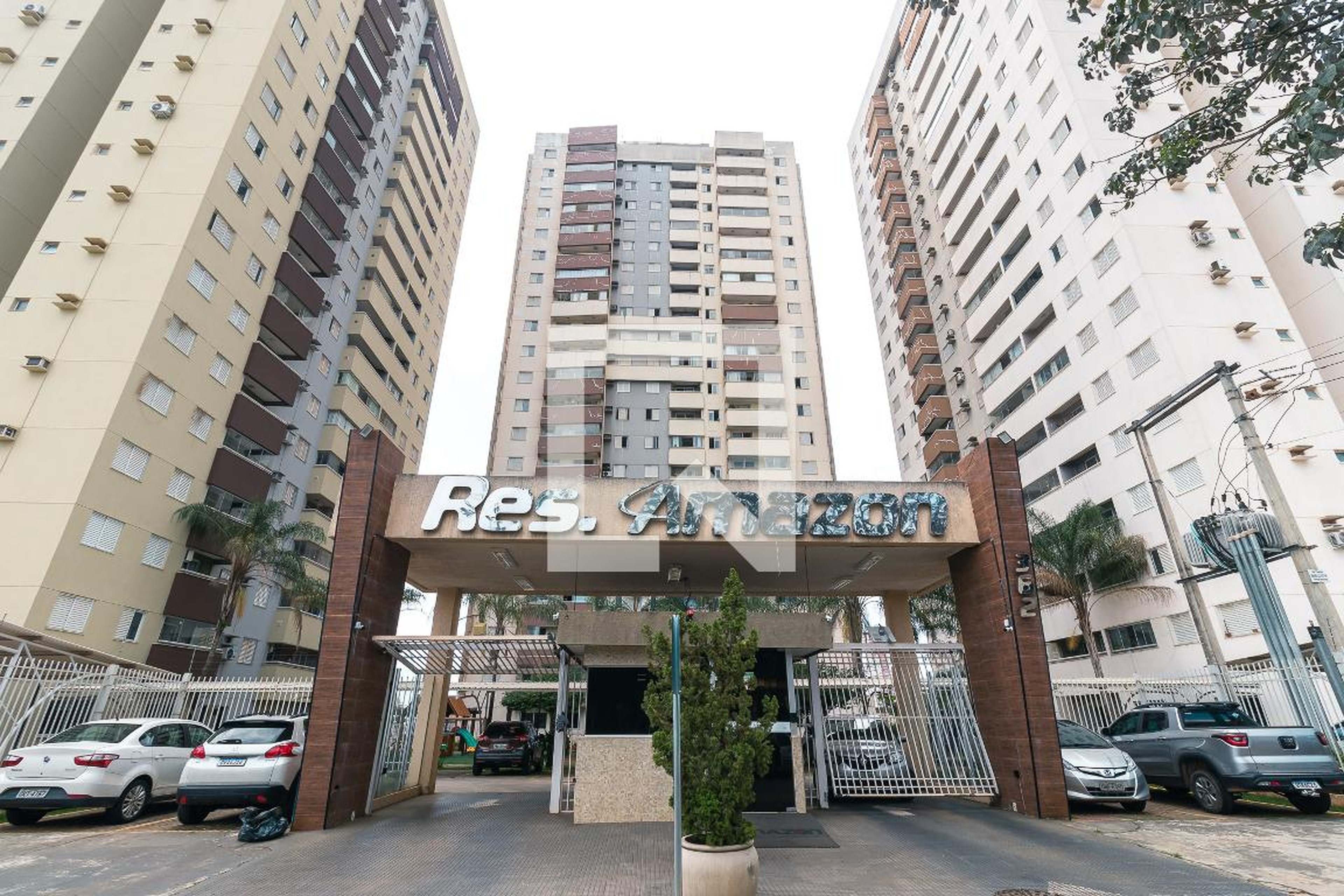 Fachada do Condomínio Condomínio em Rua Luzilândia, 000000