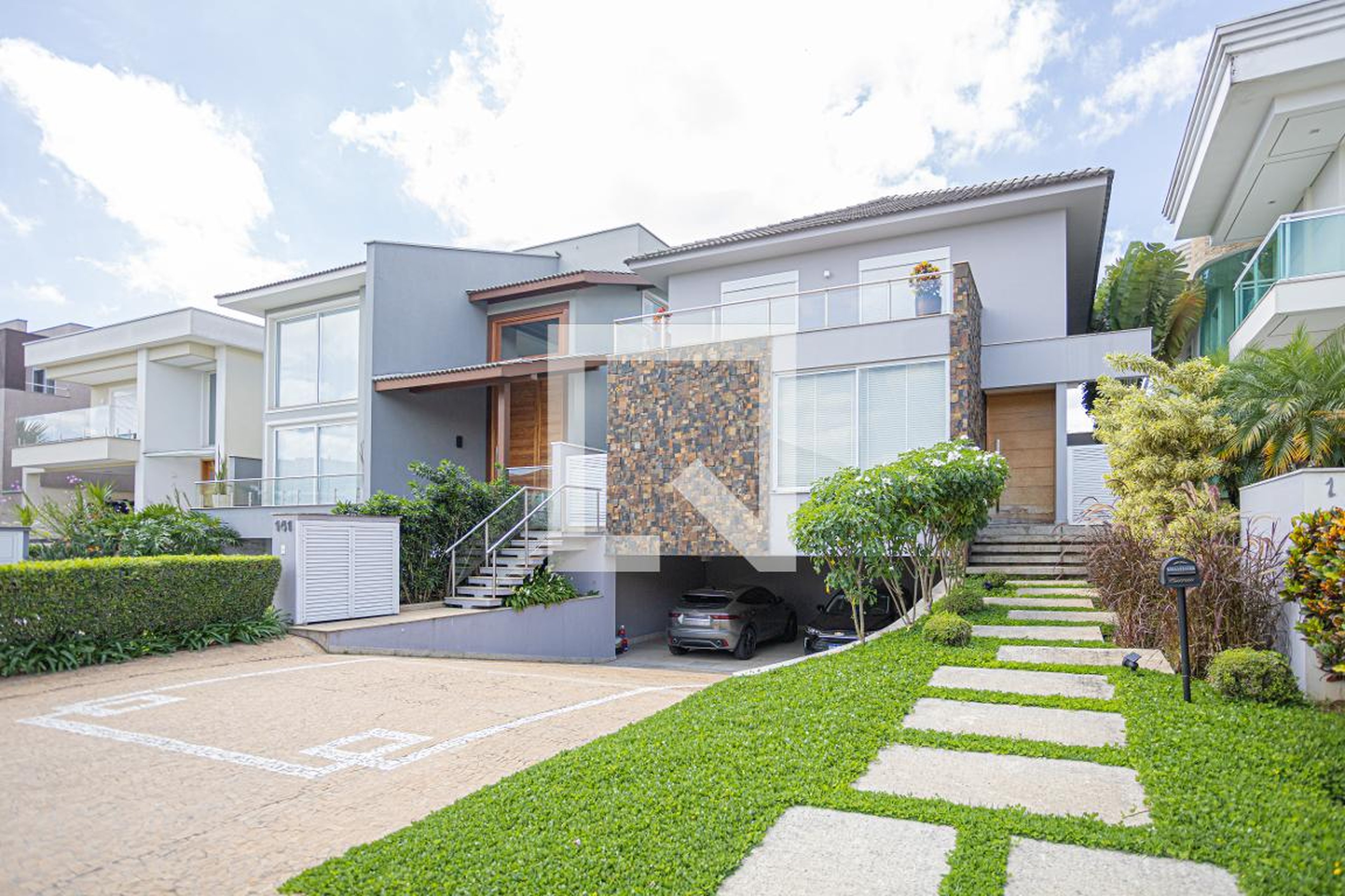 Fachada Condomínio em Alameda Buriti, 141