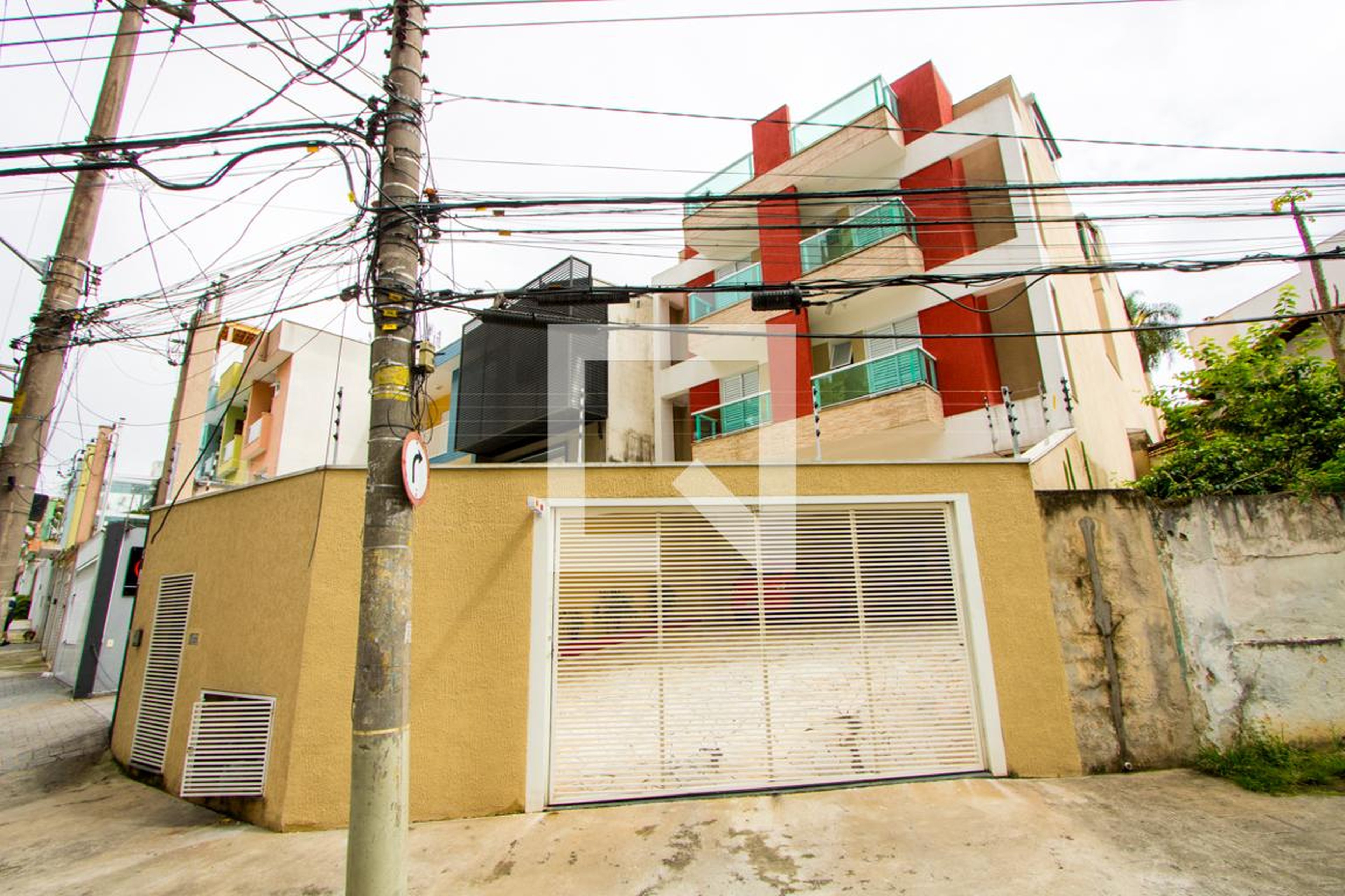 Fachada Condomínio em Rua Xingu, 135