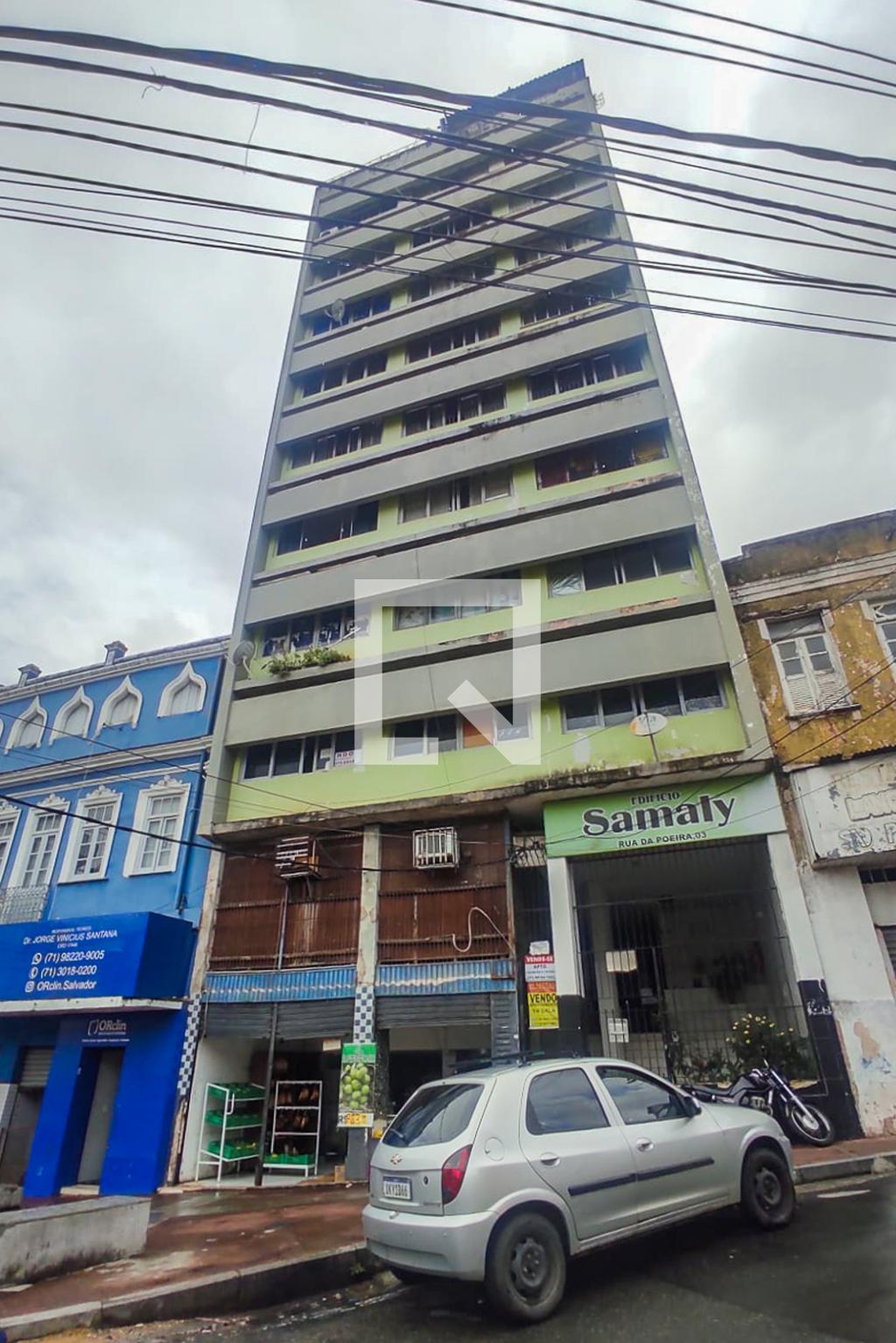 Fachada do Prédio Condomínio em Rua da Poeira, 3
