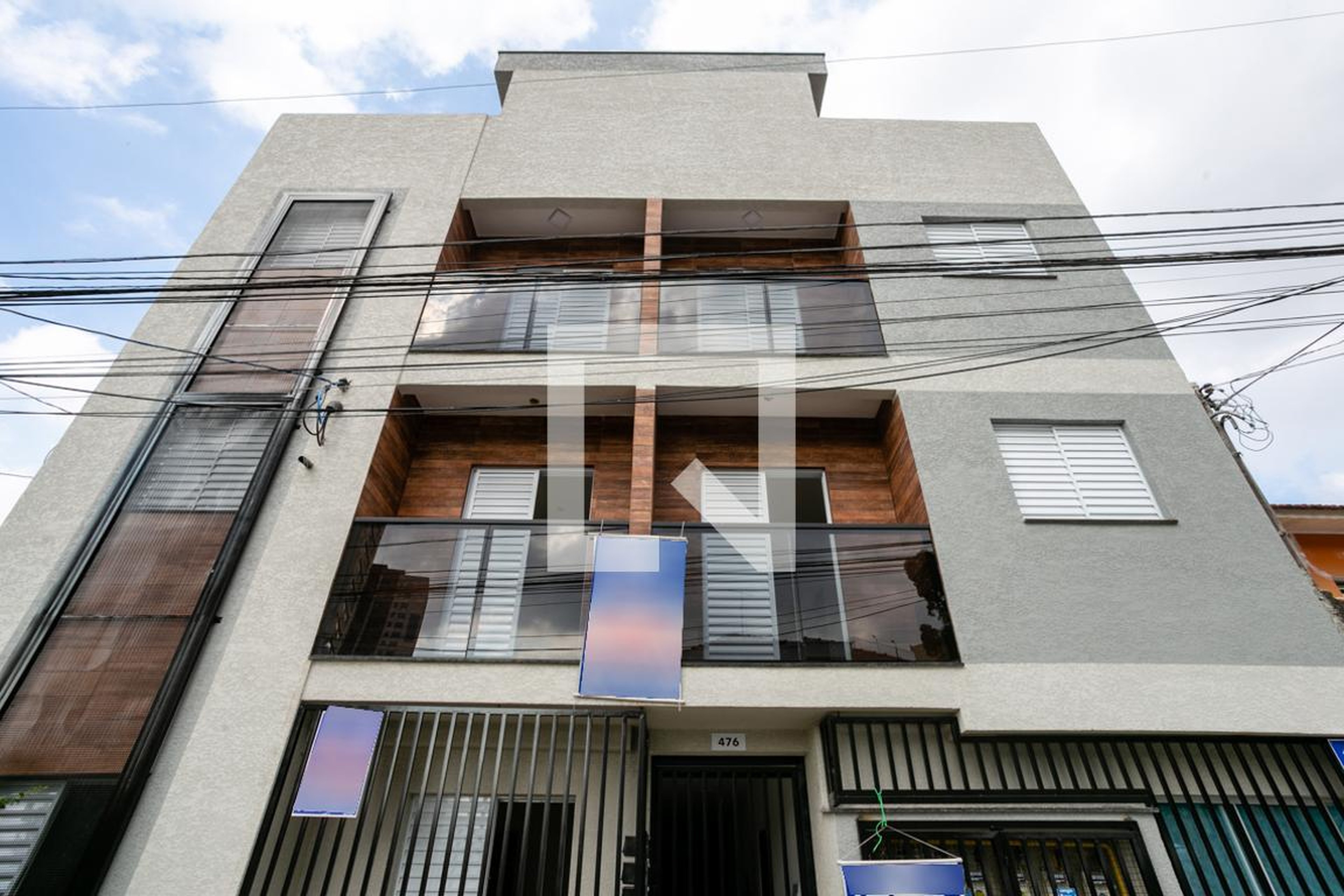 Fachada do prédio Residencial Scarpini