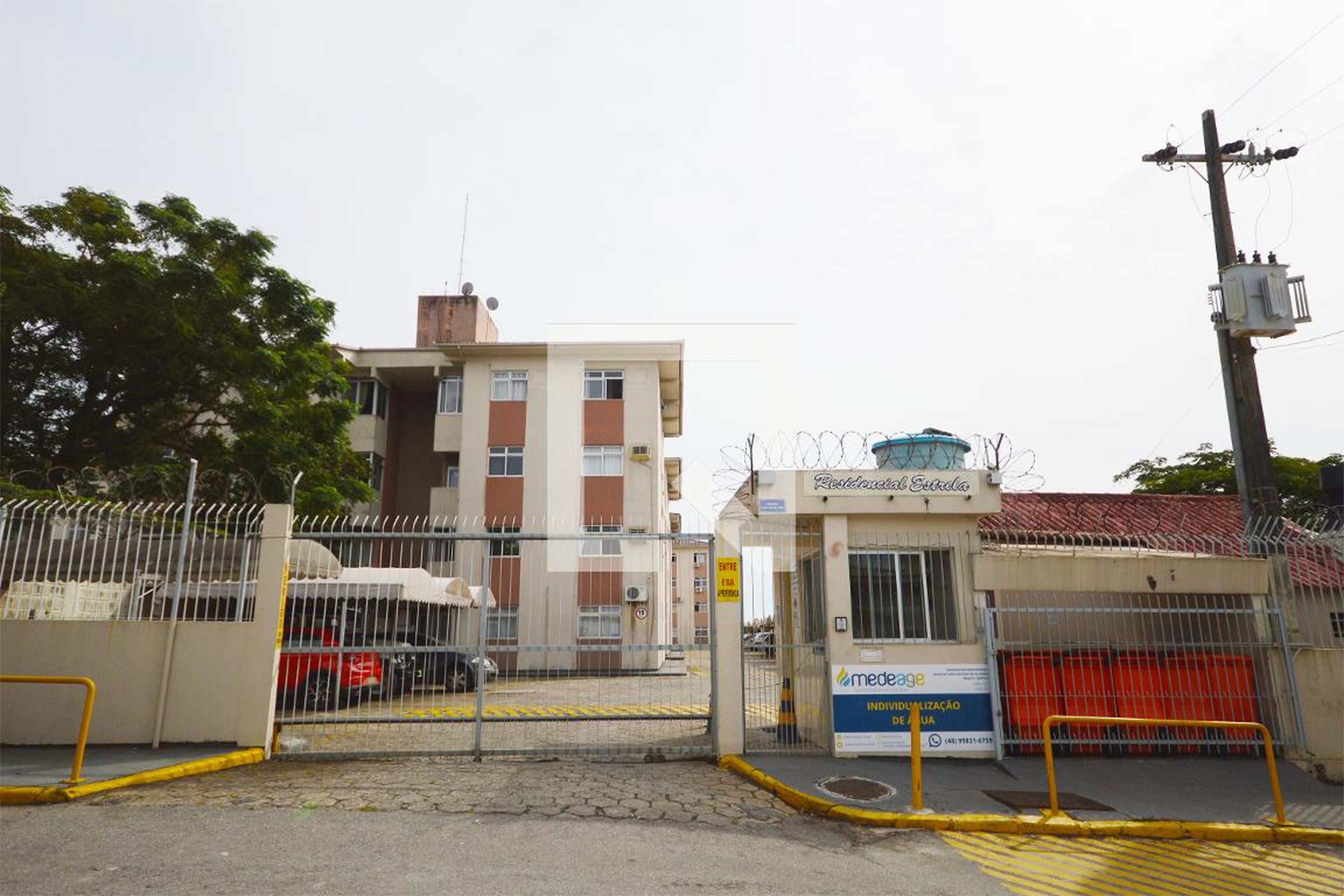 Fachada do condomínio Residencial Estrela