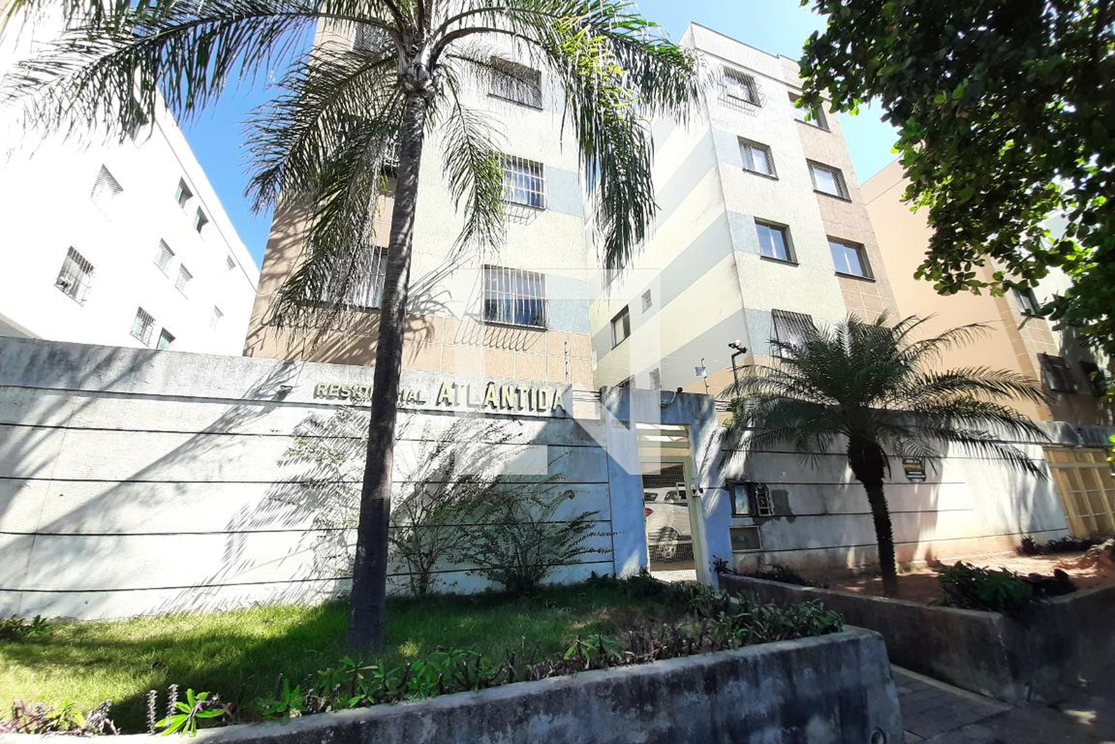 Fachada do Condomínio Residencial Atlandida