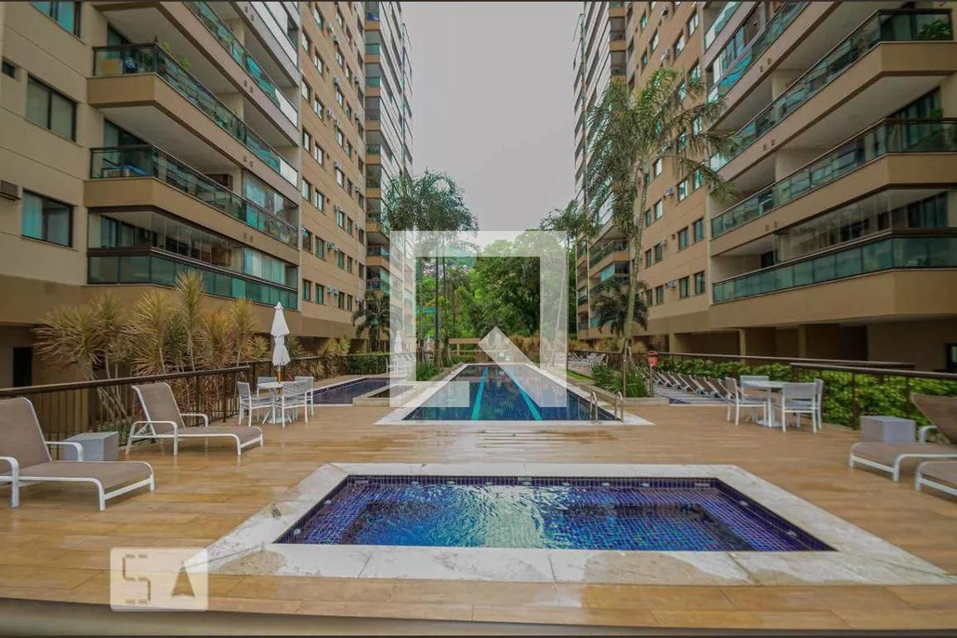 Piscina - Aquarela Carioca Clube