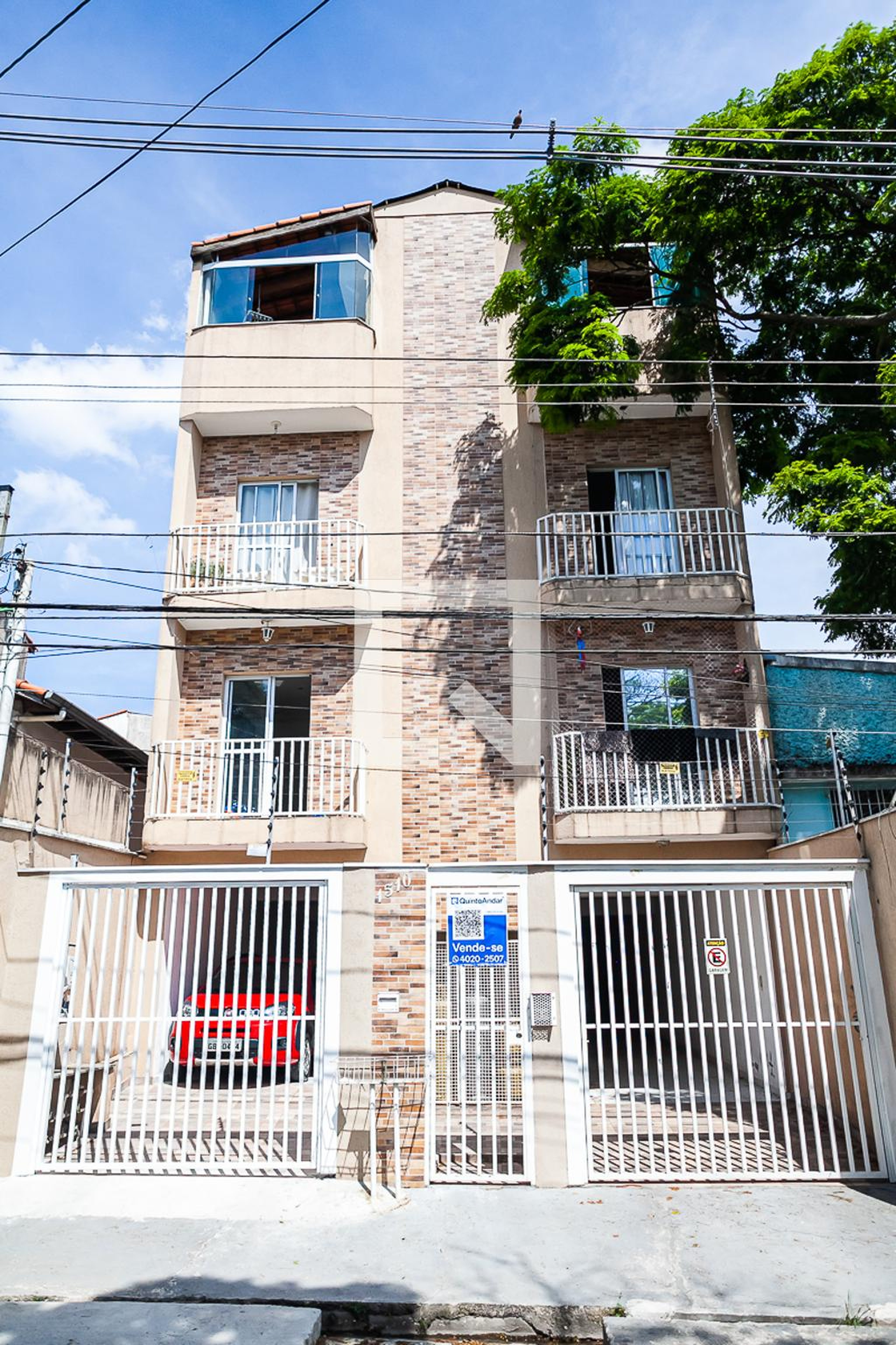 Fachada Condomínio em Avenida Pedro Américo, 1510