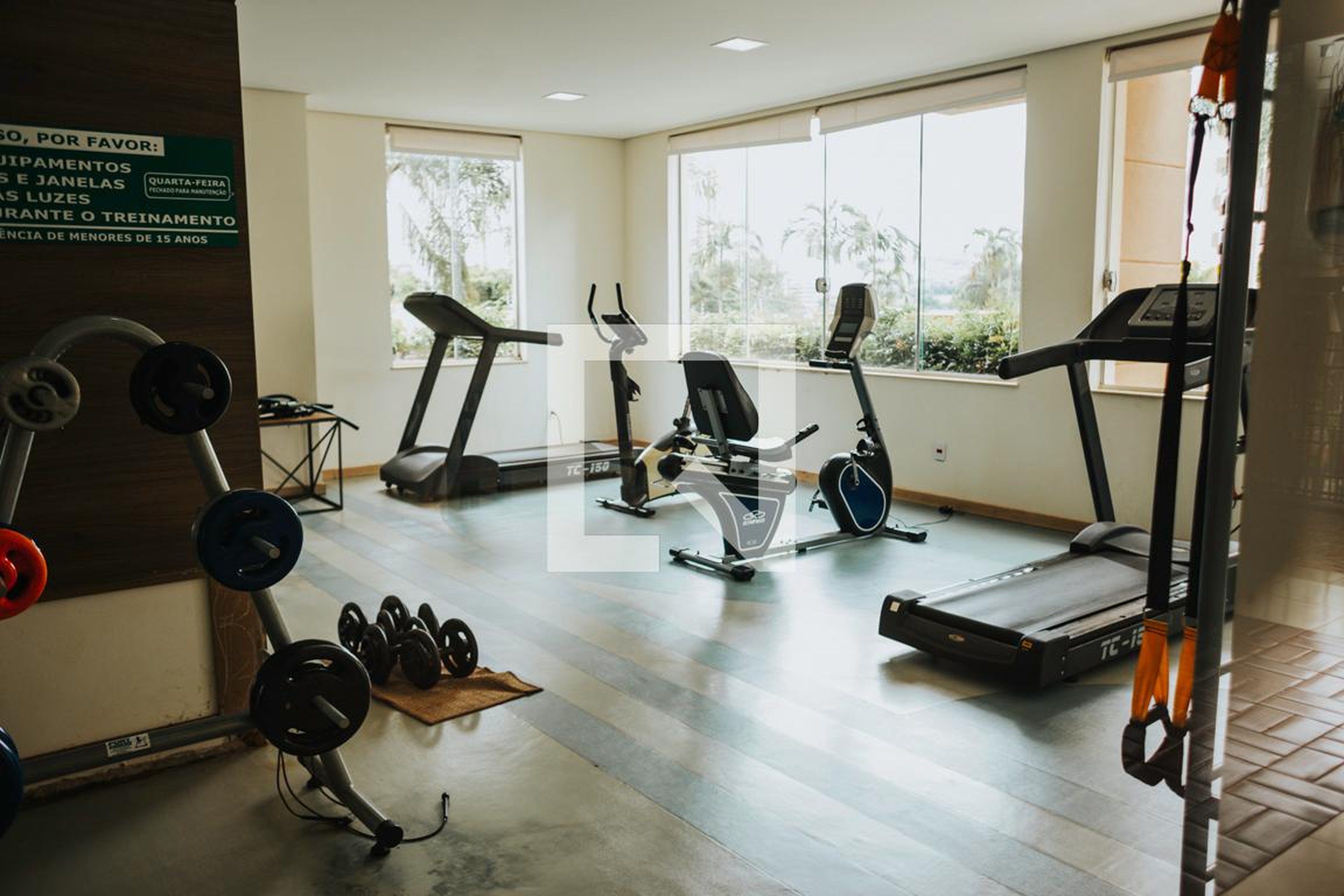 Área comum - Giardino Botanic