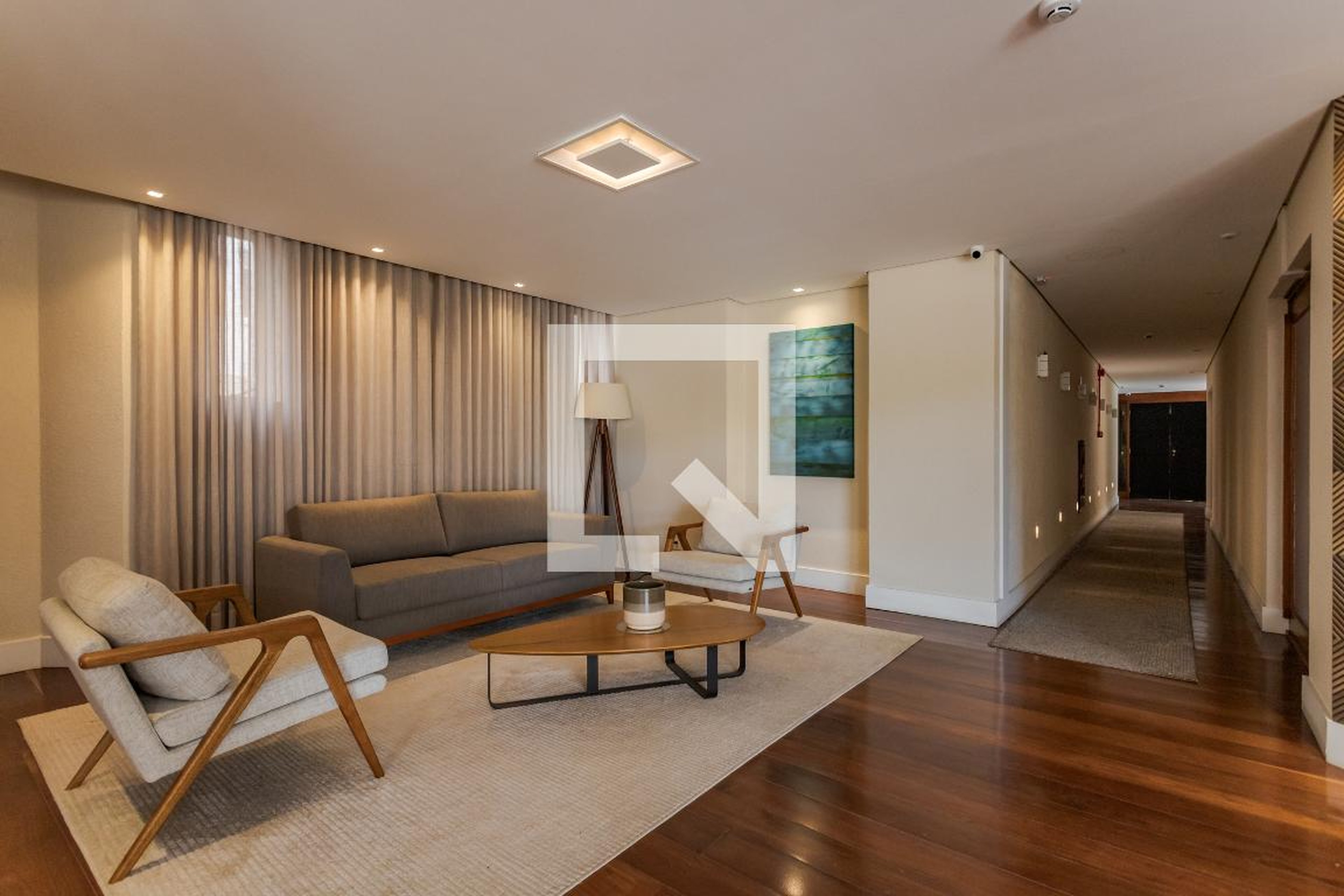 Hall de entrada - Chácara Mostardeiro