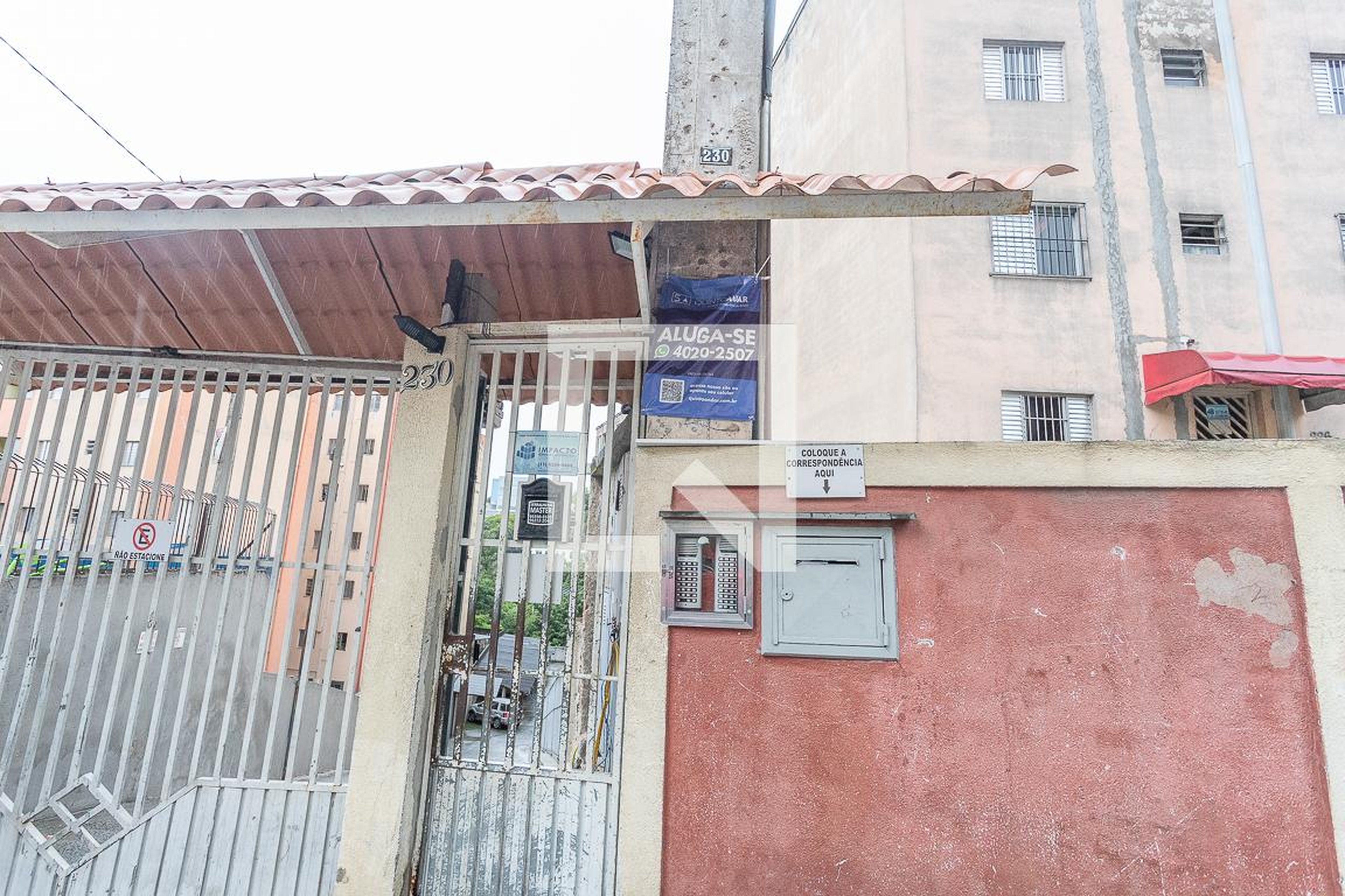 Fachada do Condomínio Residencial Recanto