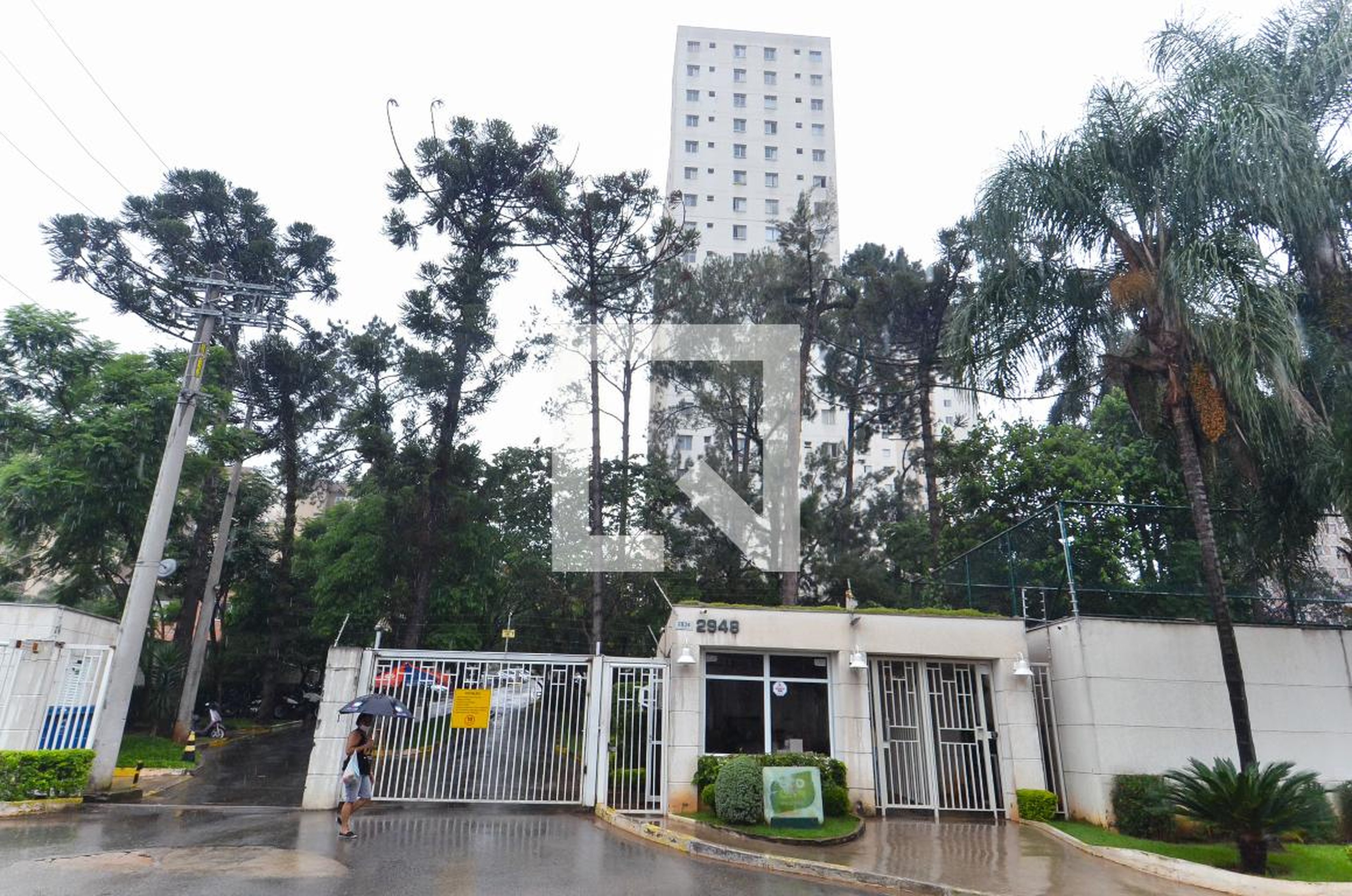 Fachada do Condomínio Condomínio Eco One Araucárias