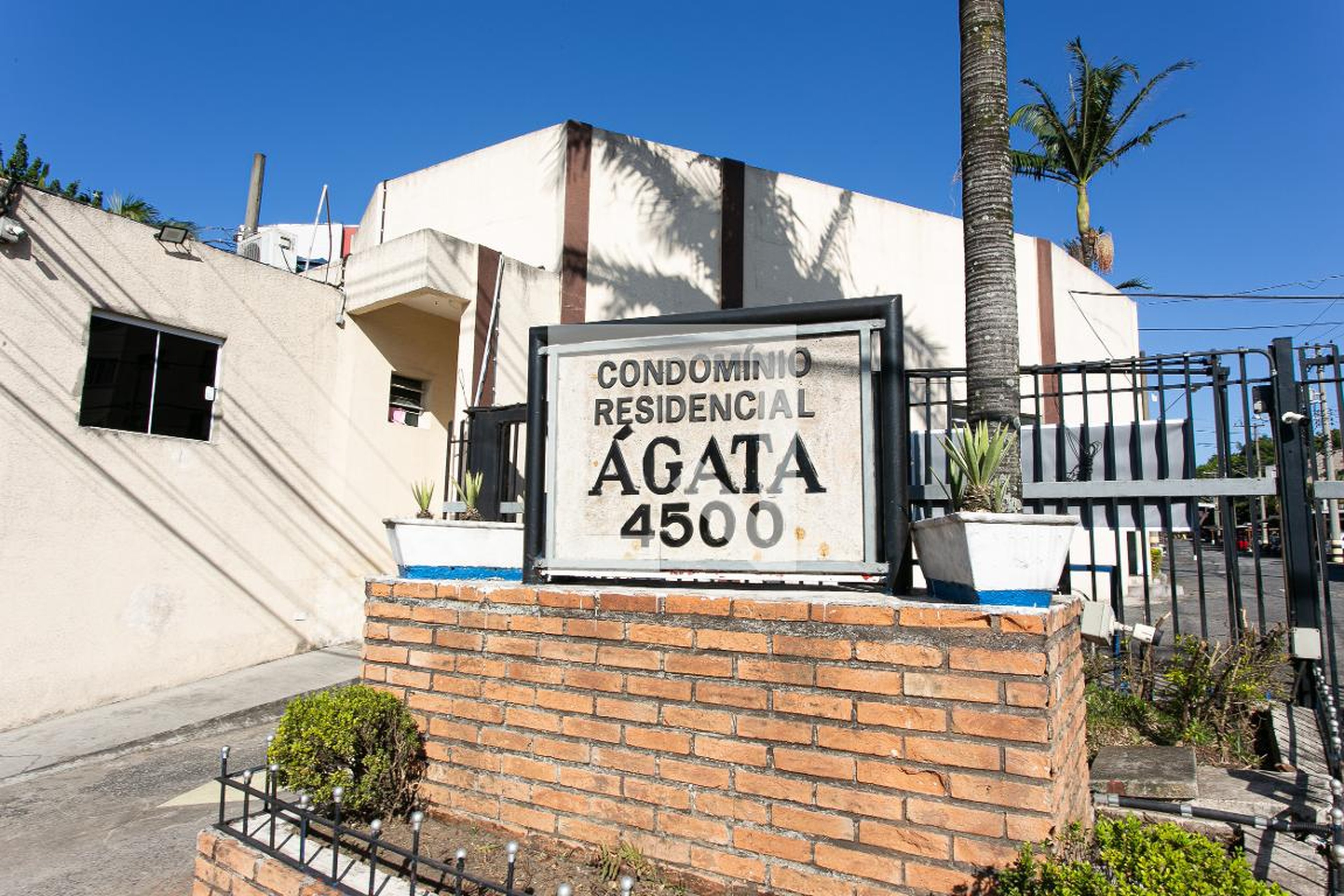 Fachada do condomínio Residencial Ágata