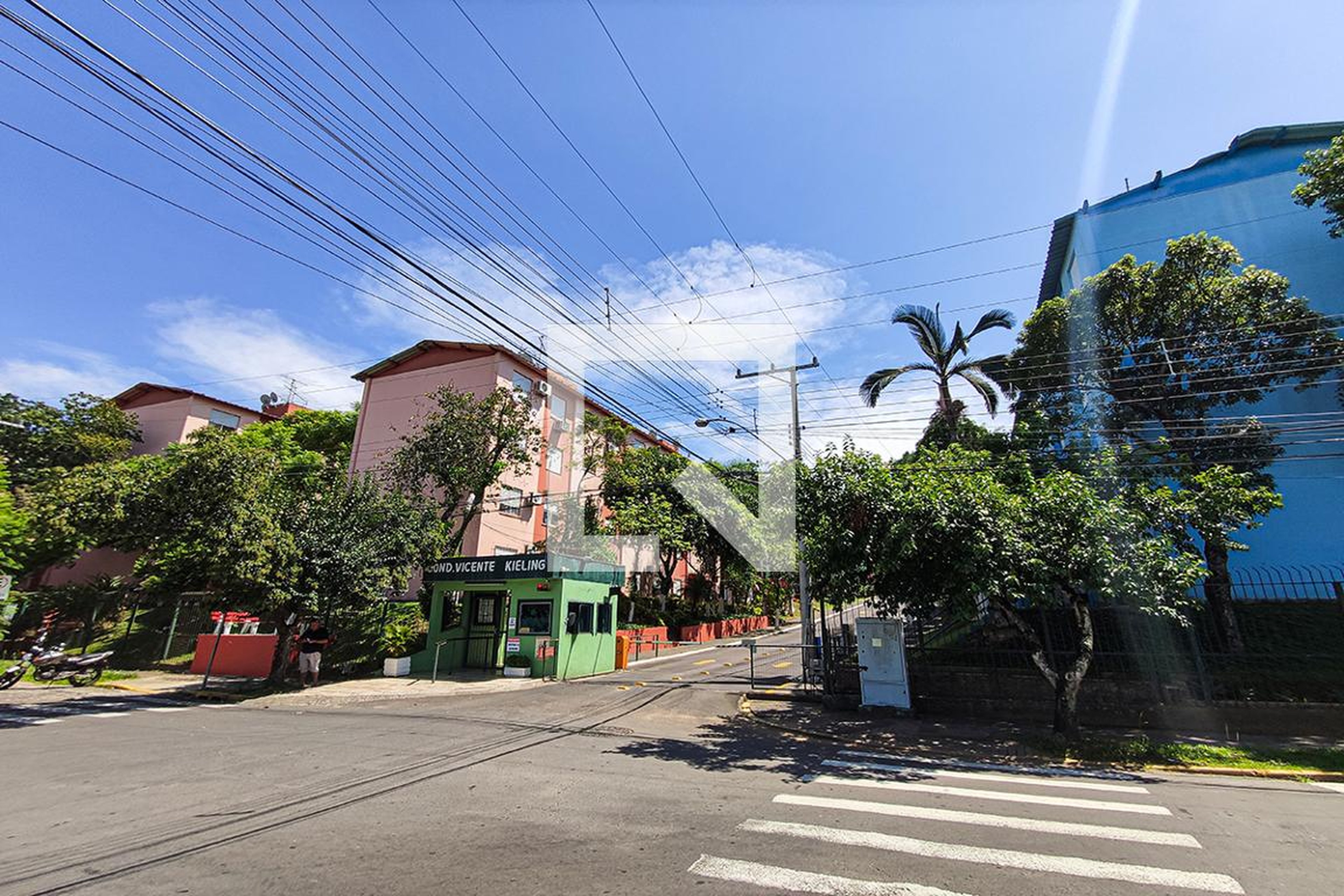 Fachada do Condomínio Condomínio Vicente Kielling