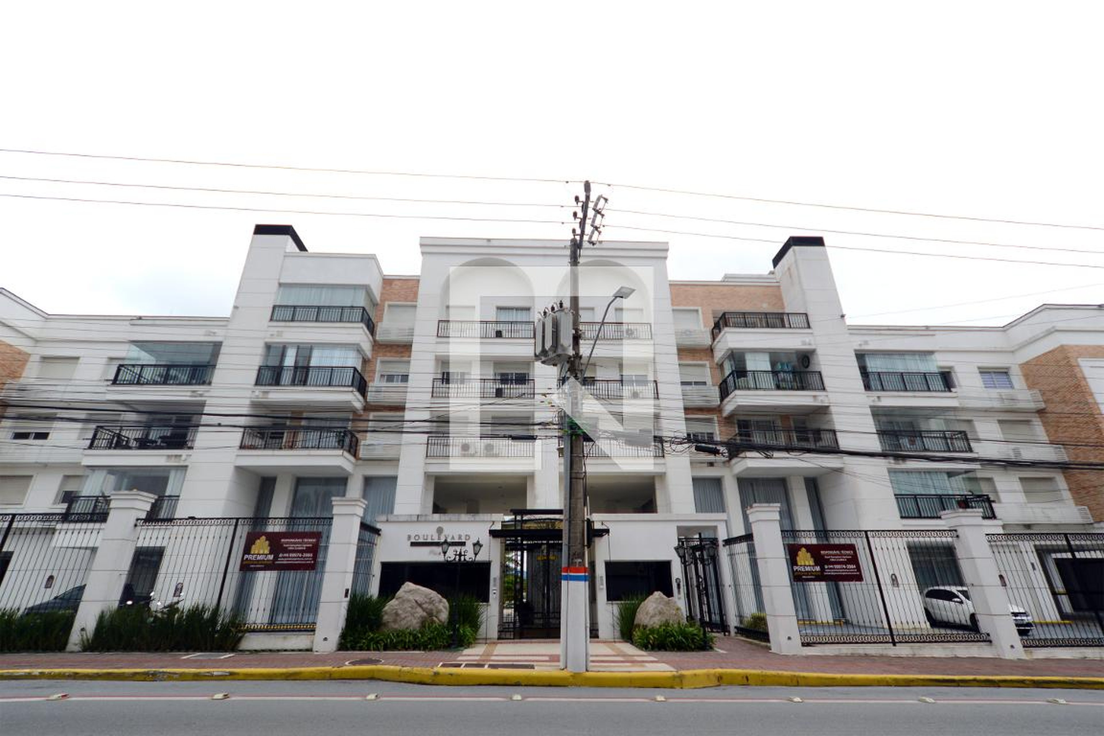 Fachada do condomínio Condomínio Boulevard Neoville Florianopolis