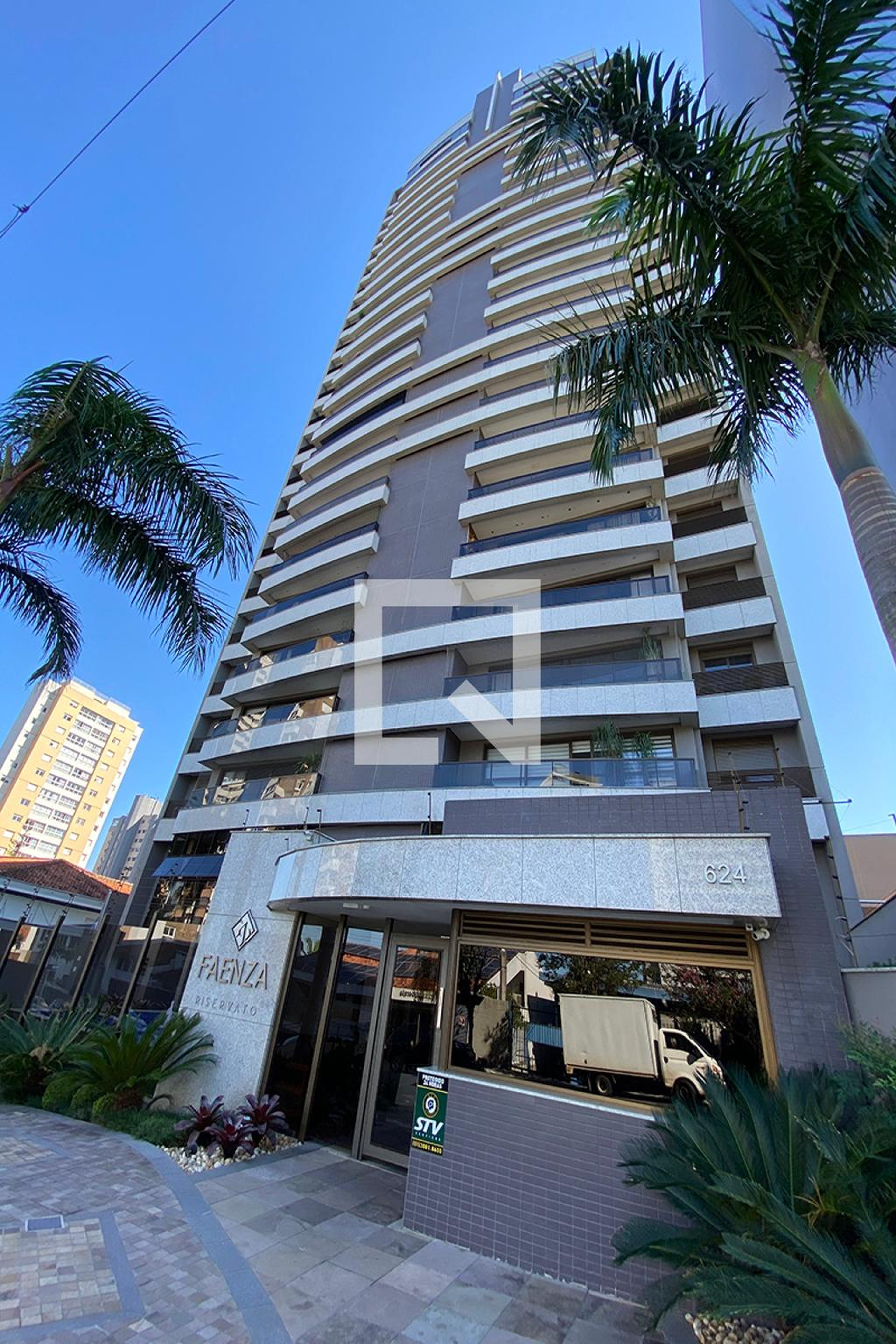 Fachada do Condomínio Residencial Faenza Riservato