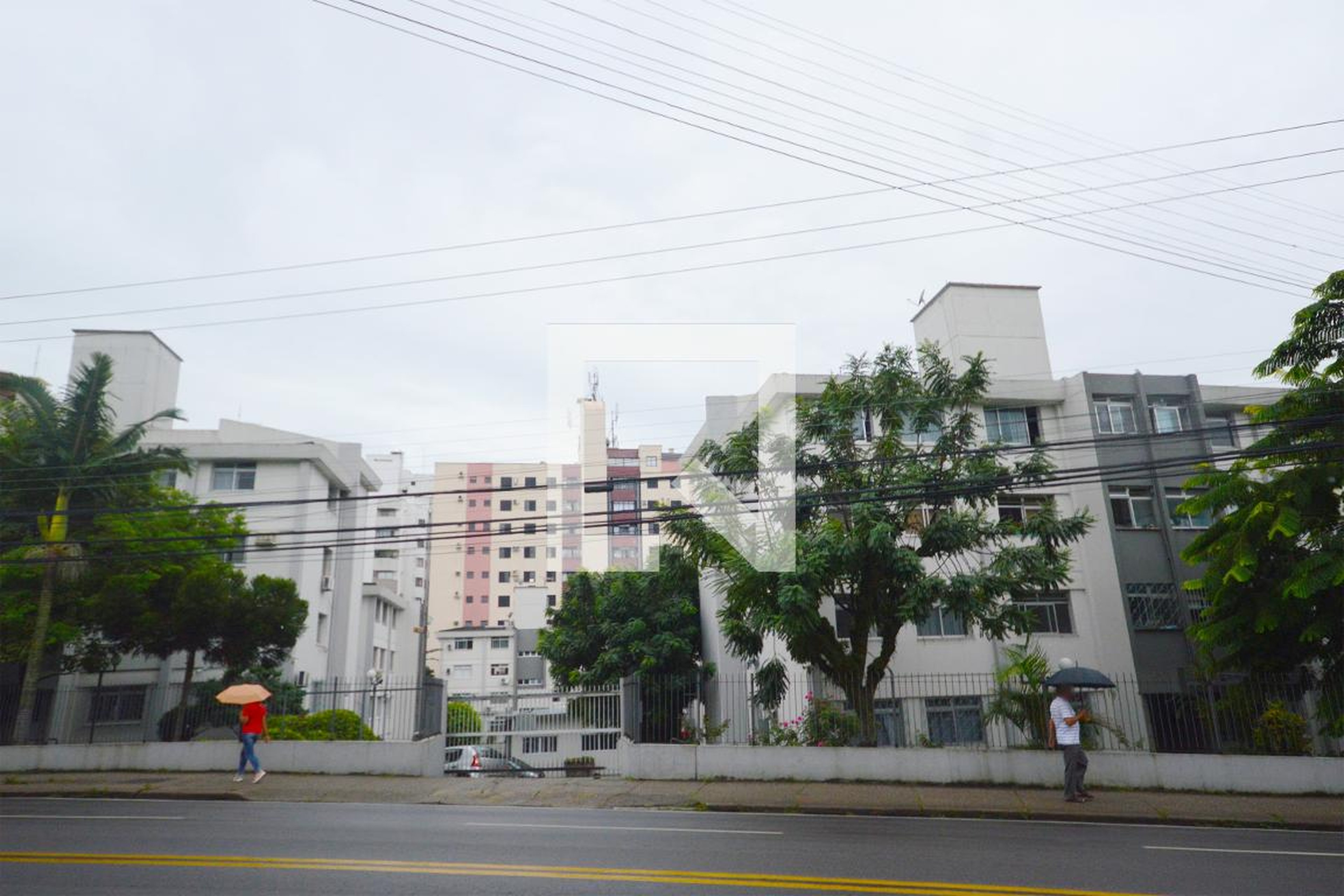 Fachada do condomínio Residencial Continente