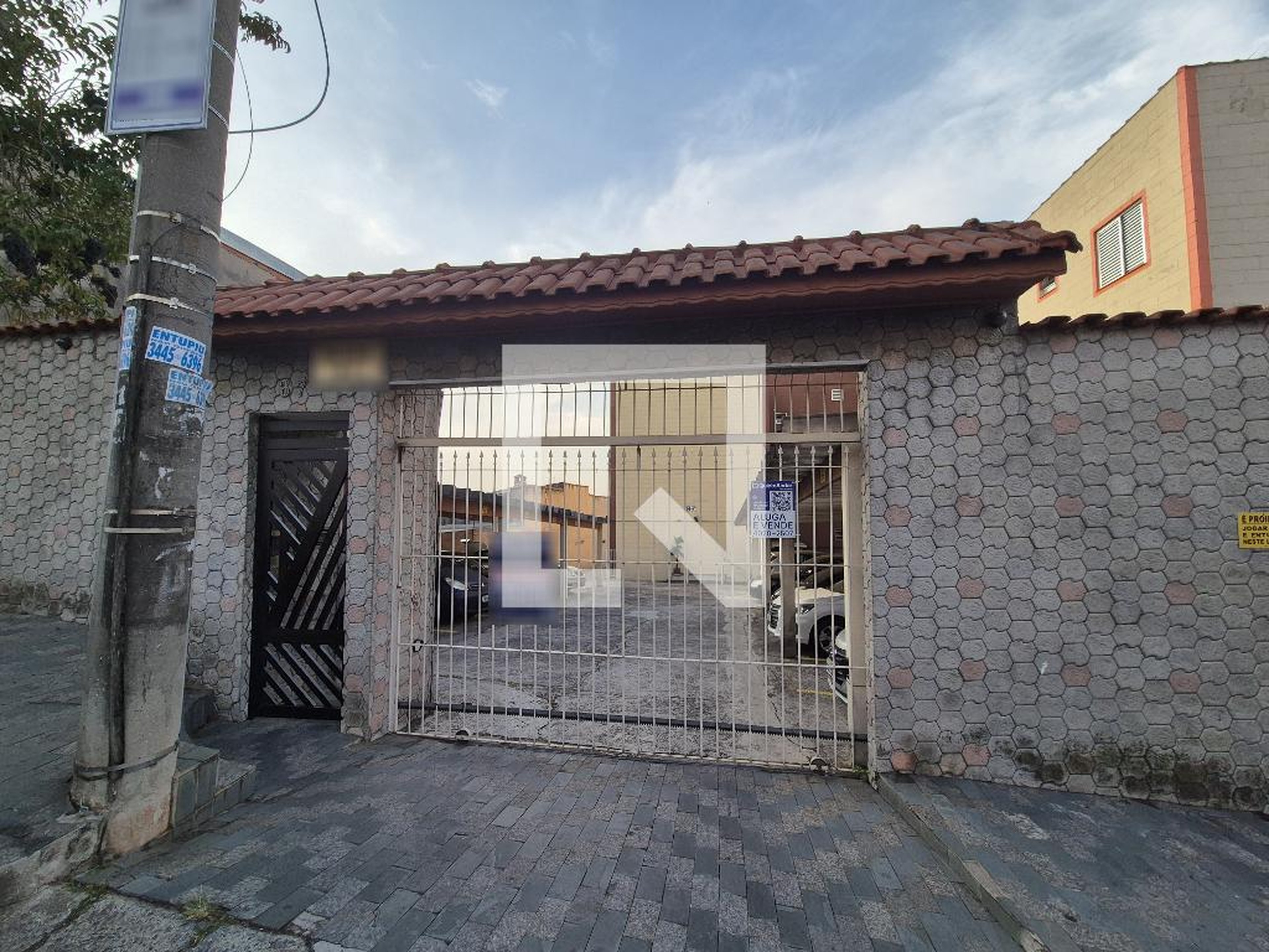 Fachada Condomínio em Rua Pagano Sobrinho, 1