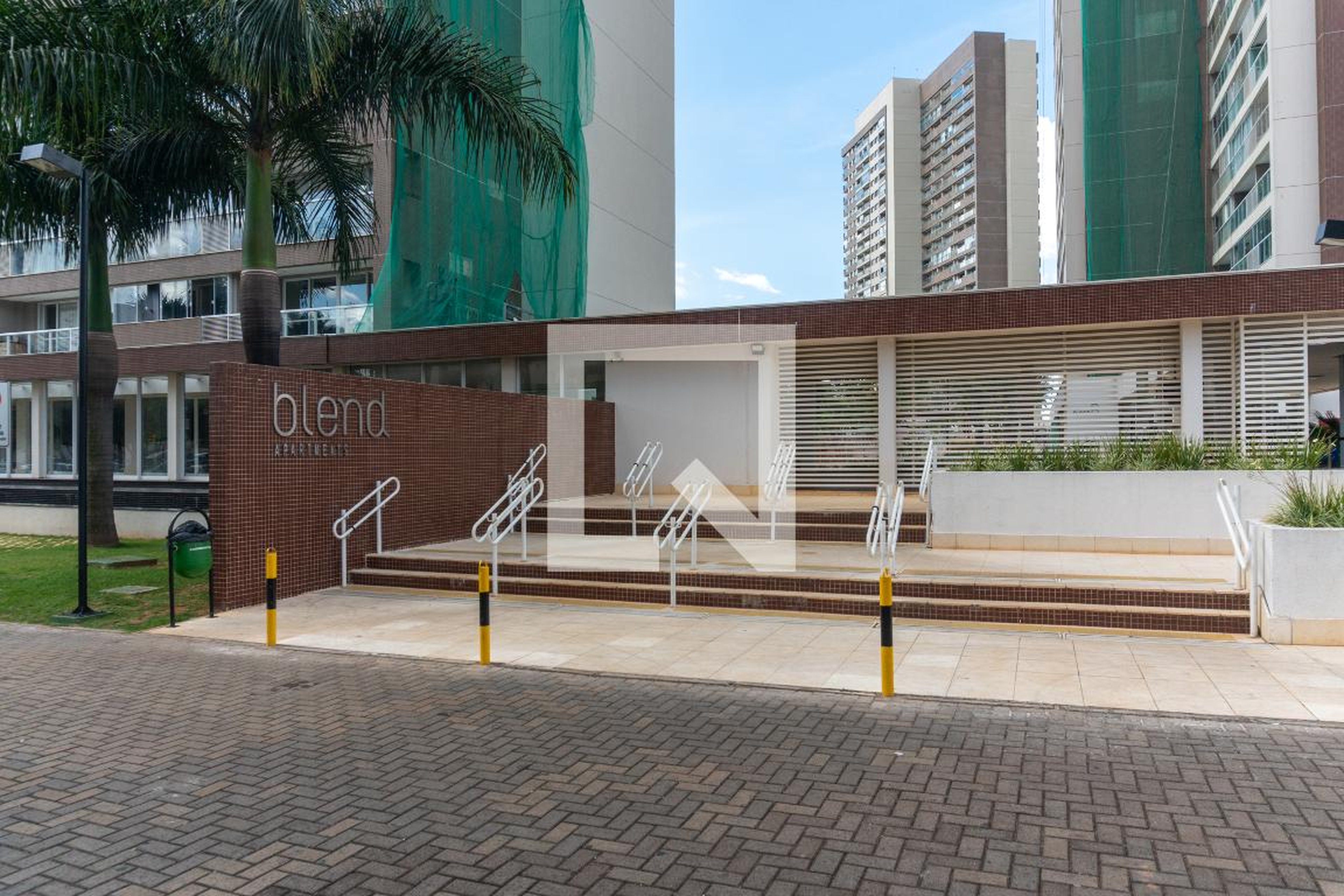 Fachada do Condomínio Condomínio Blend