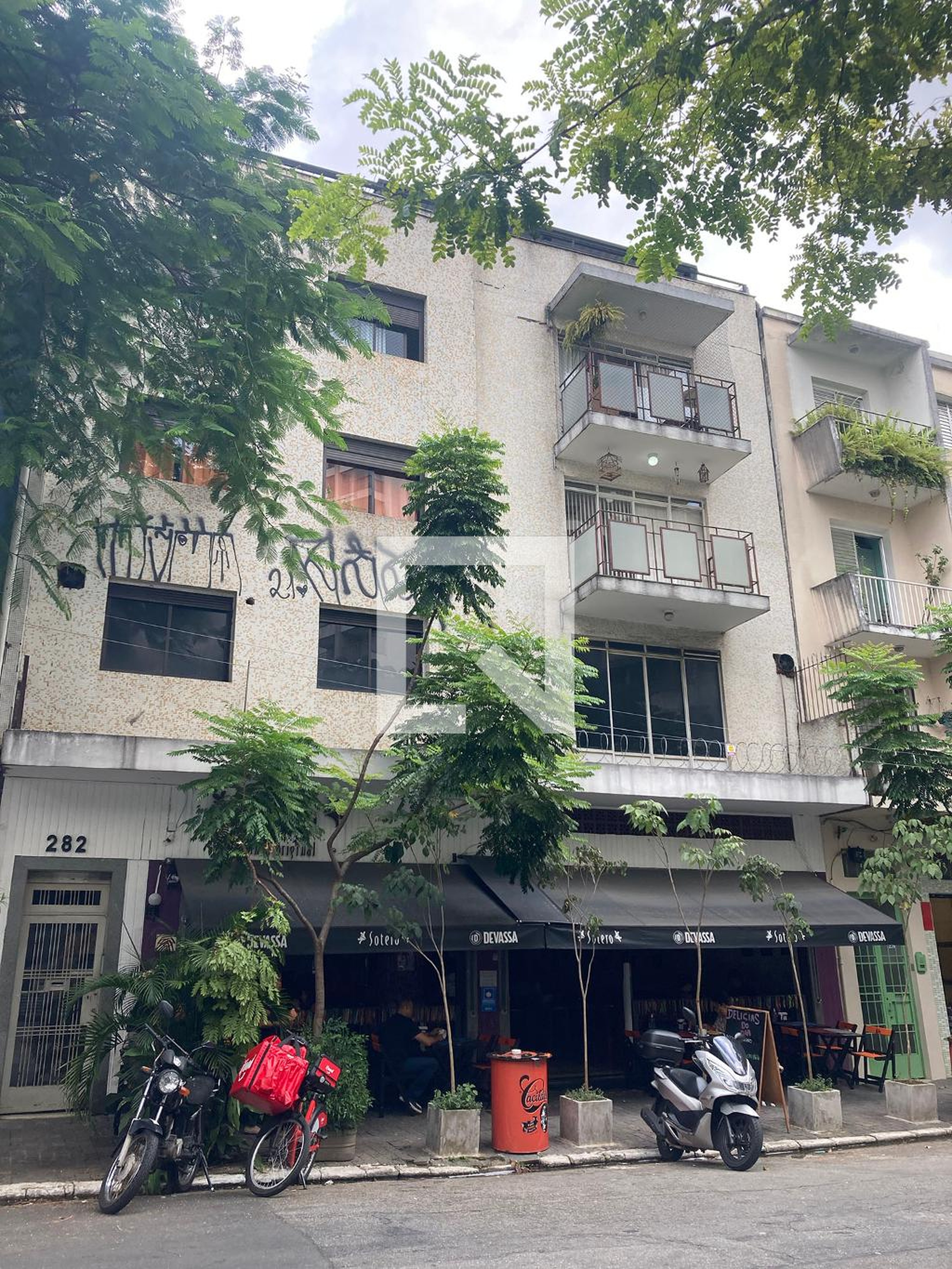 Fachada Condomínio em Rua Barão de Tatuí, 282