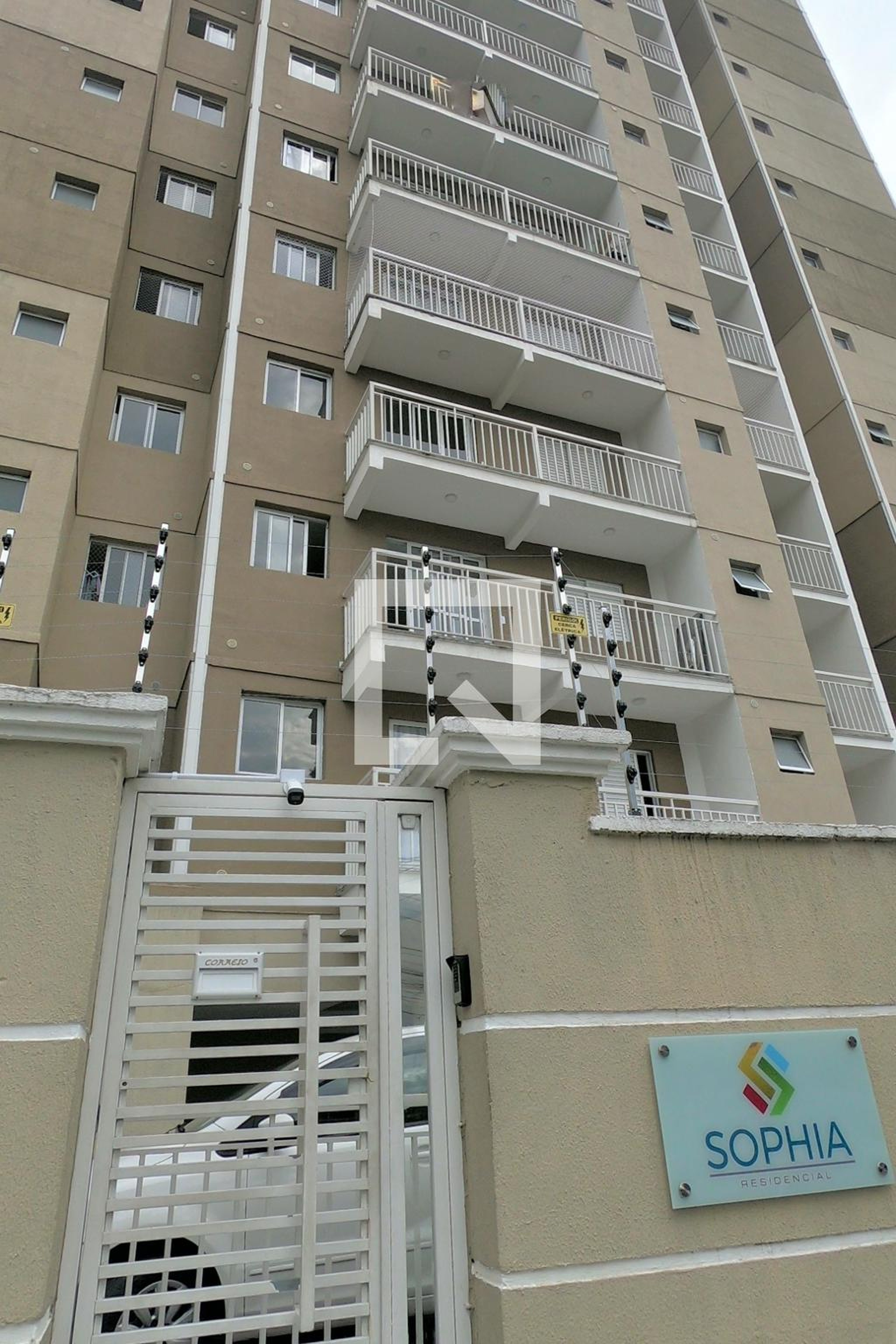 Fachada do Condomínio Residencial Sophia