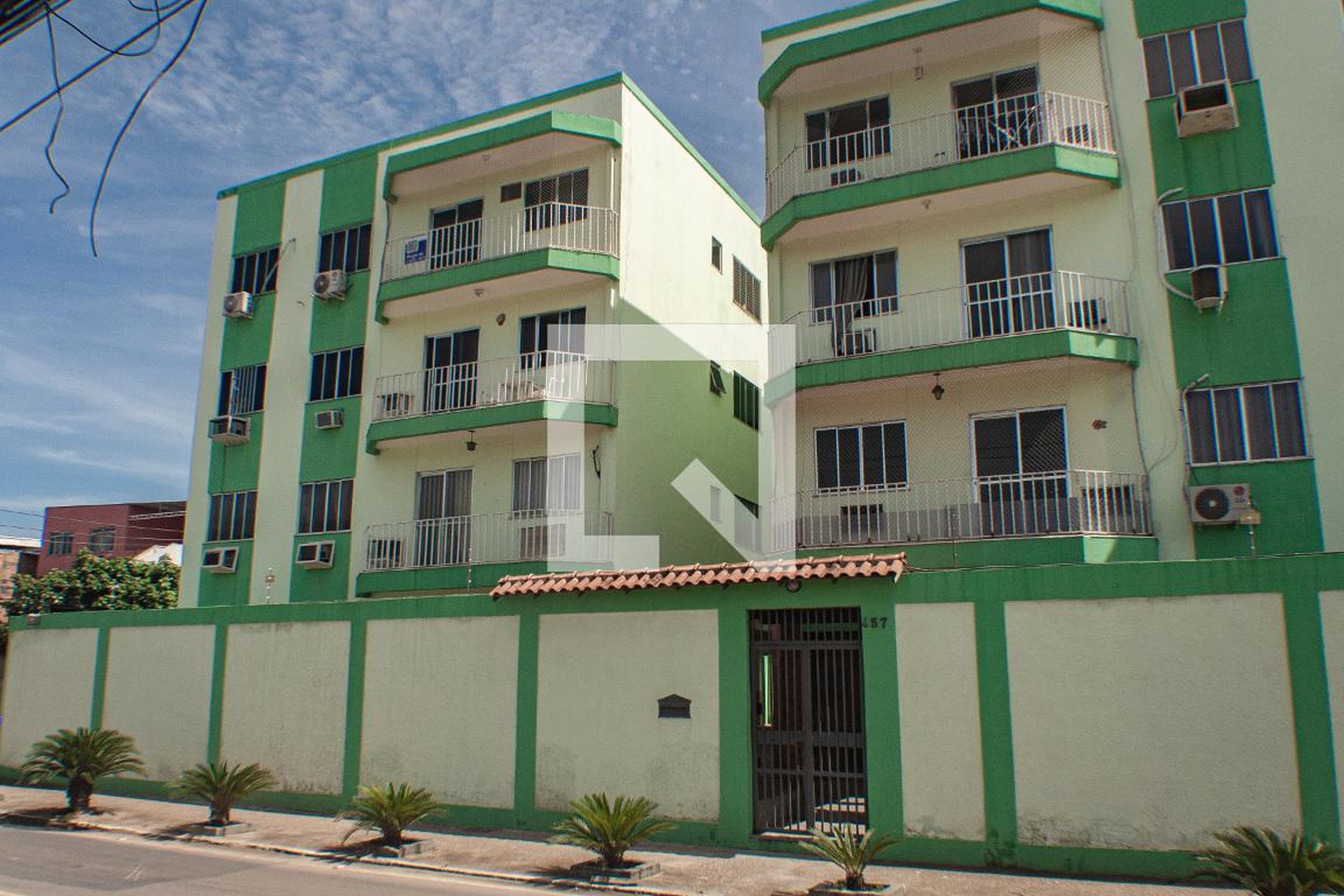 Fachada do Condomínio Edifício Solar Rondon